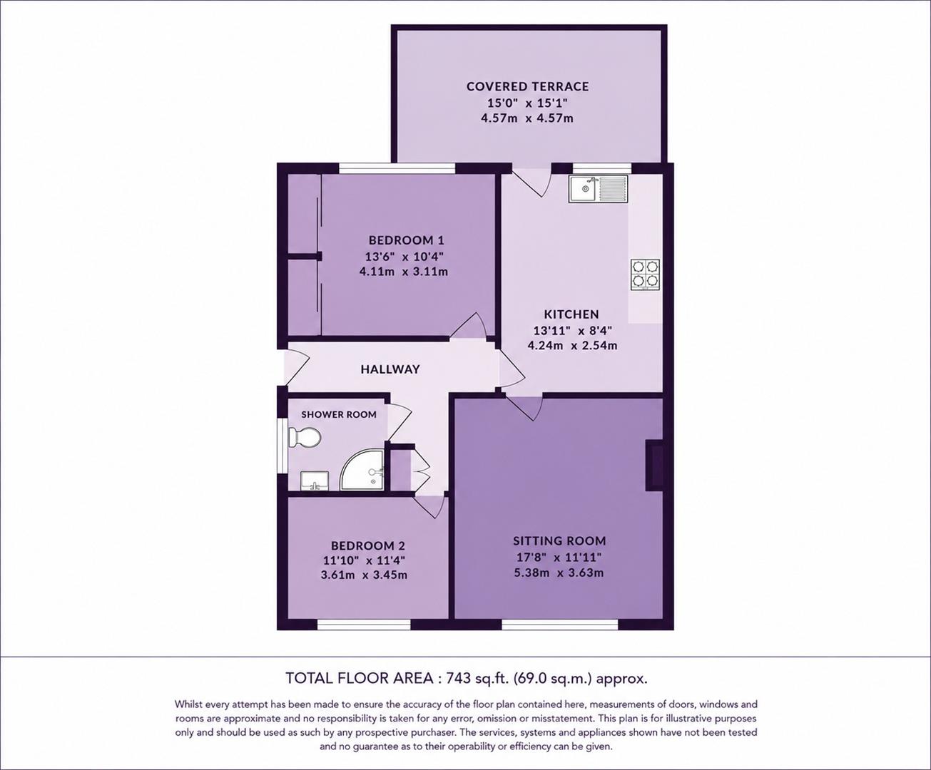 19, Wetlands Lane, Portishead floorplan