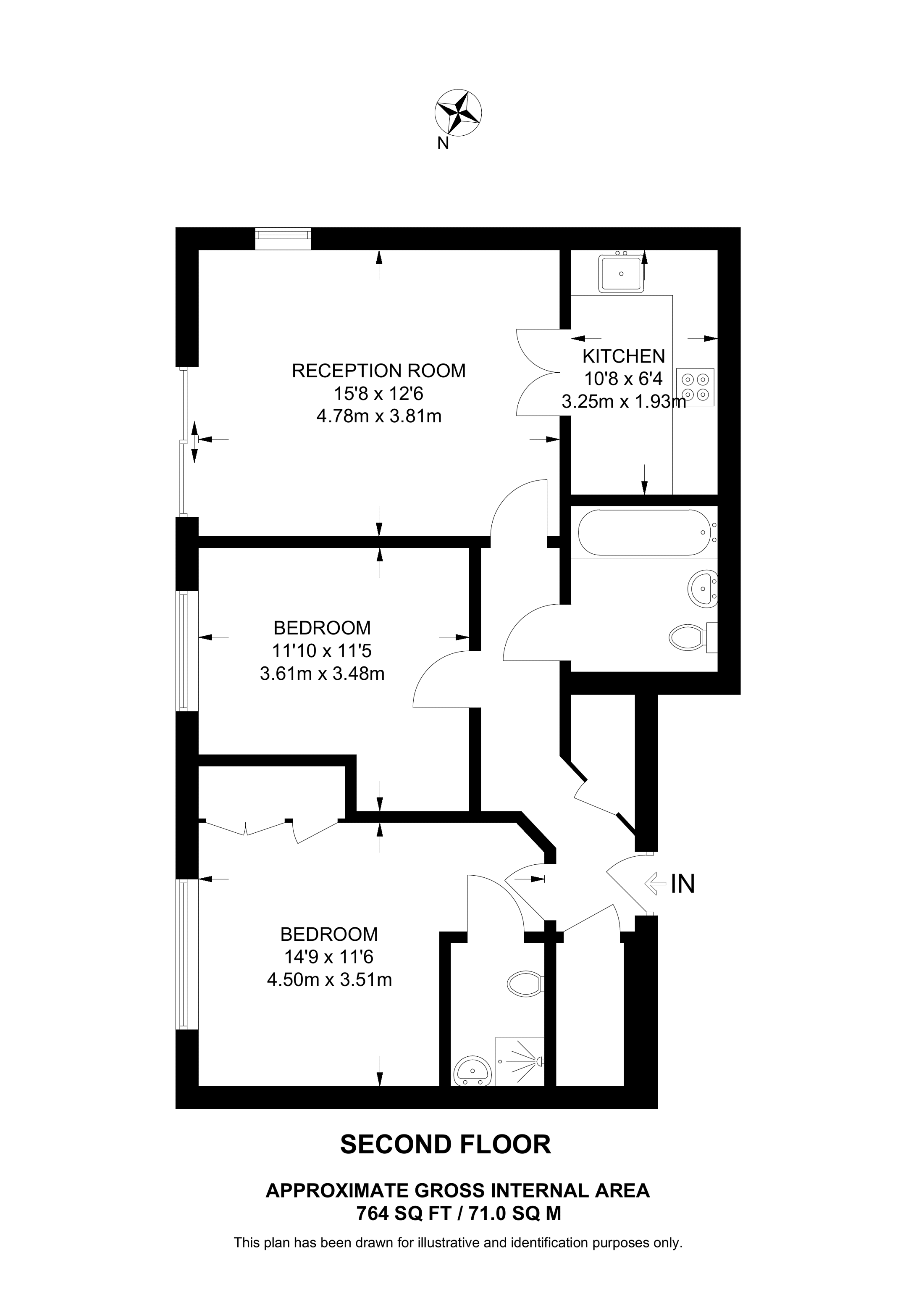 Fortune Avenue, Edgware floorplan