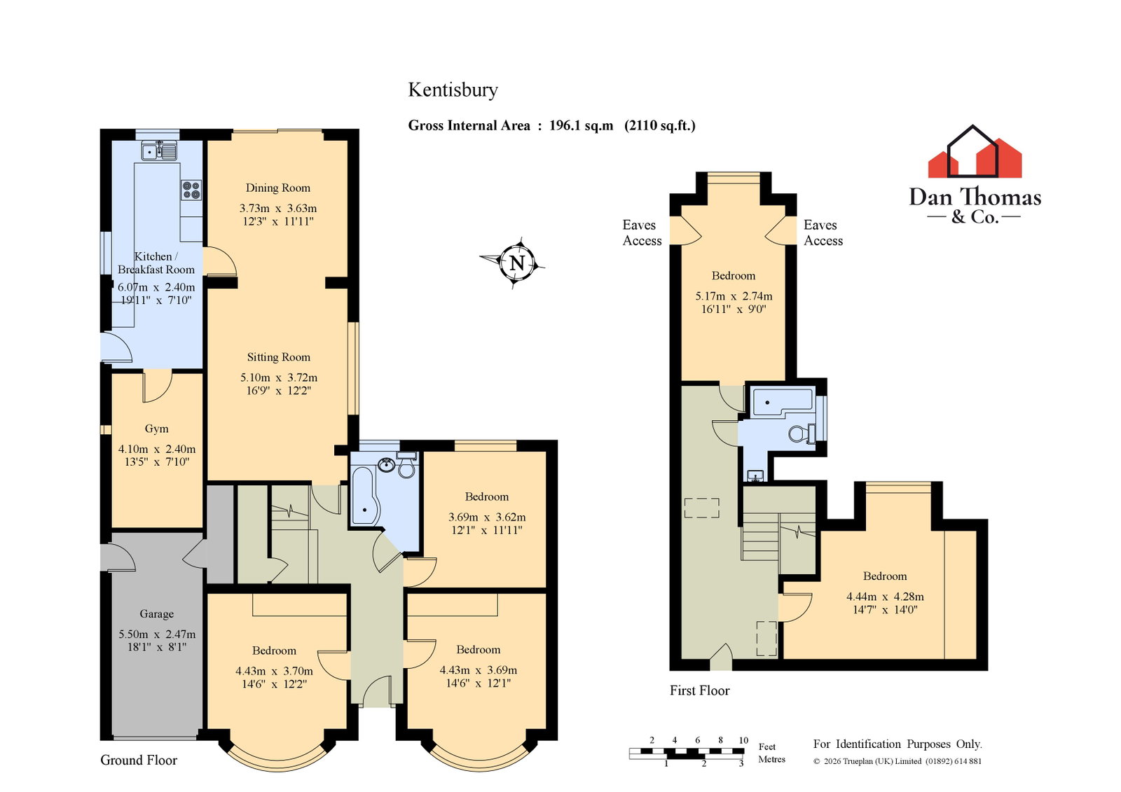 Kentisbury, White Hill Road, Gravesend floorplan
