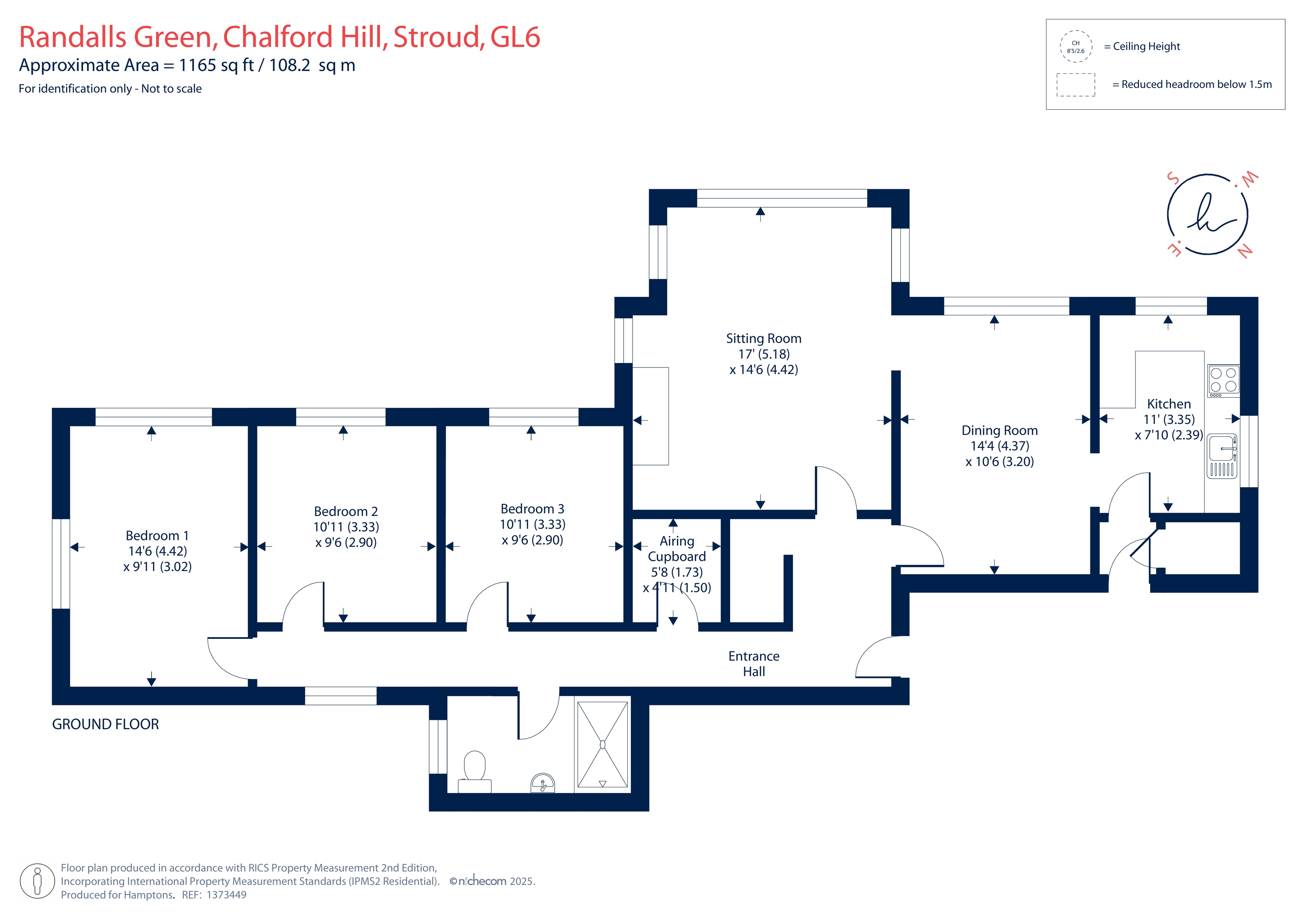 Lissara, Randalls Green, STROUD floorplan