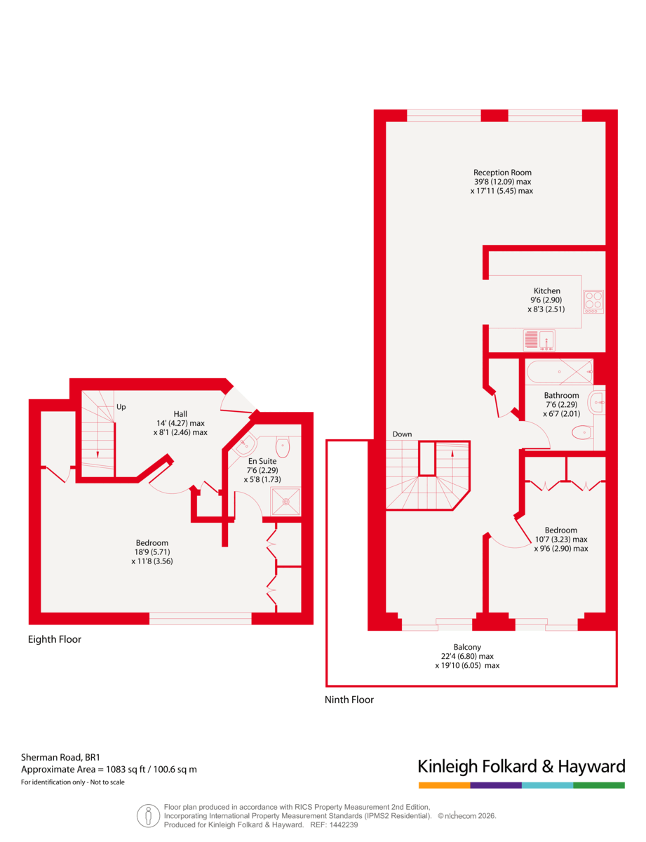 Flat 57, Northpoint,, Sherman Road, Bromley floorplan