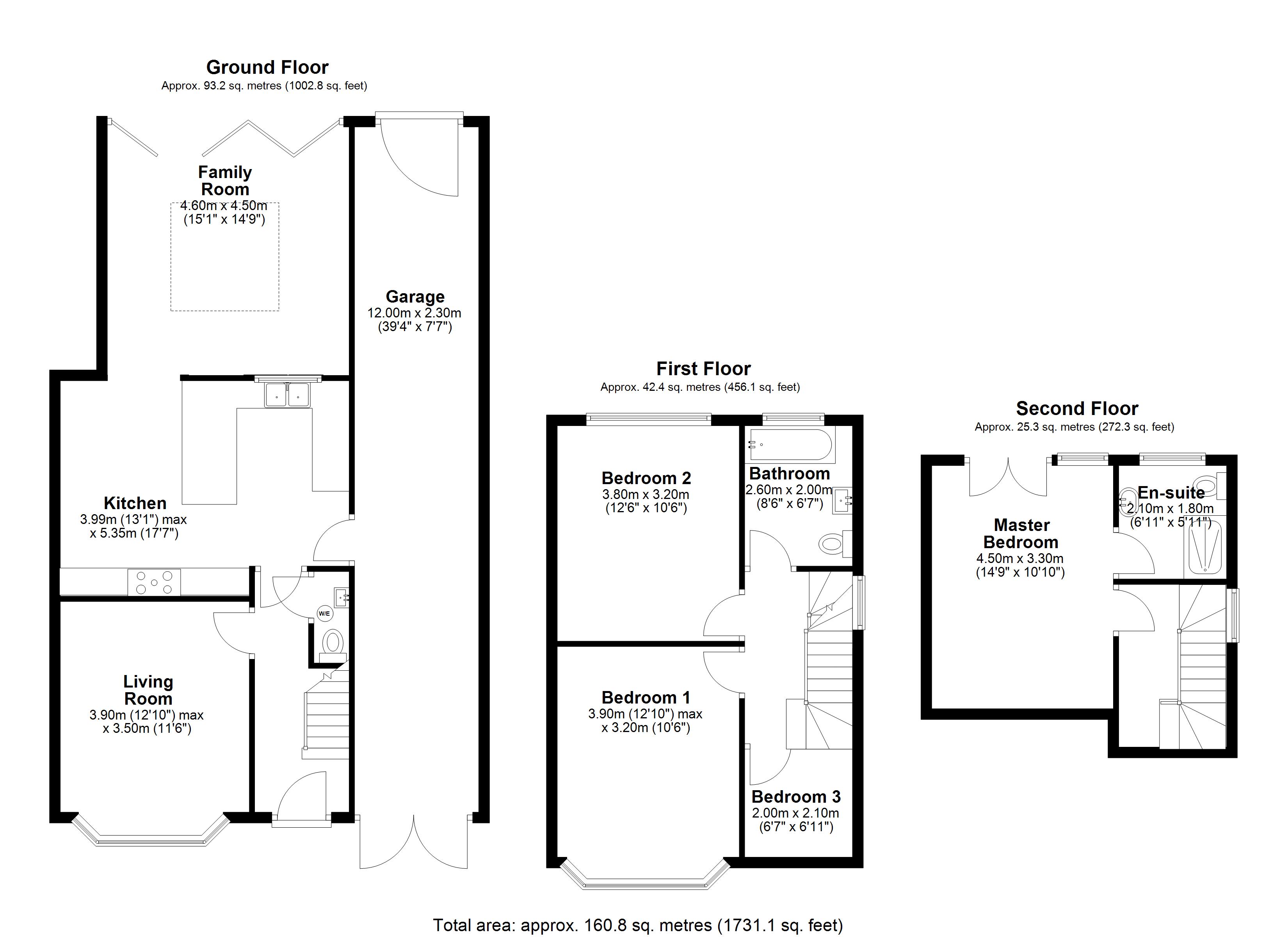 3, Avondale Road, Leamington Spa floorplan