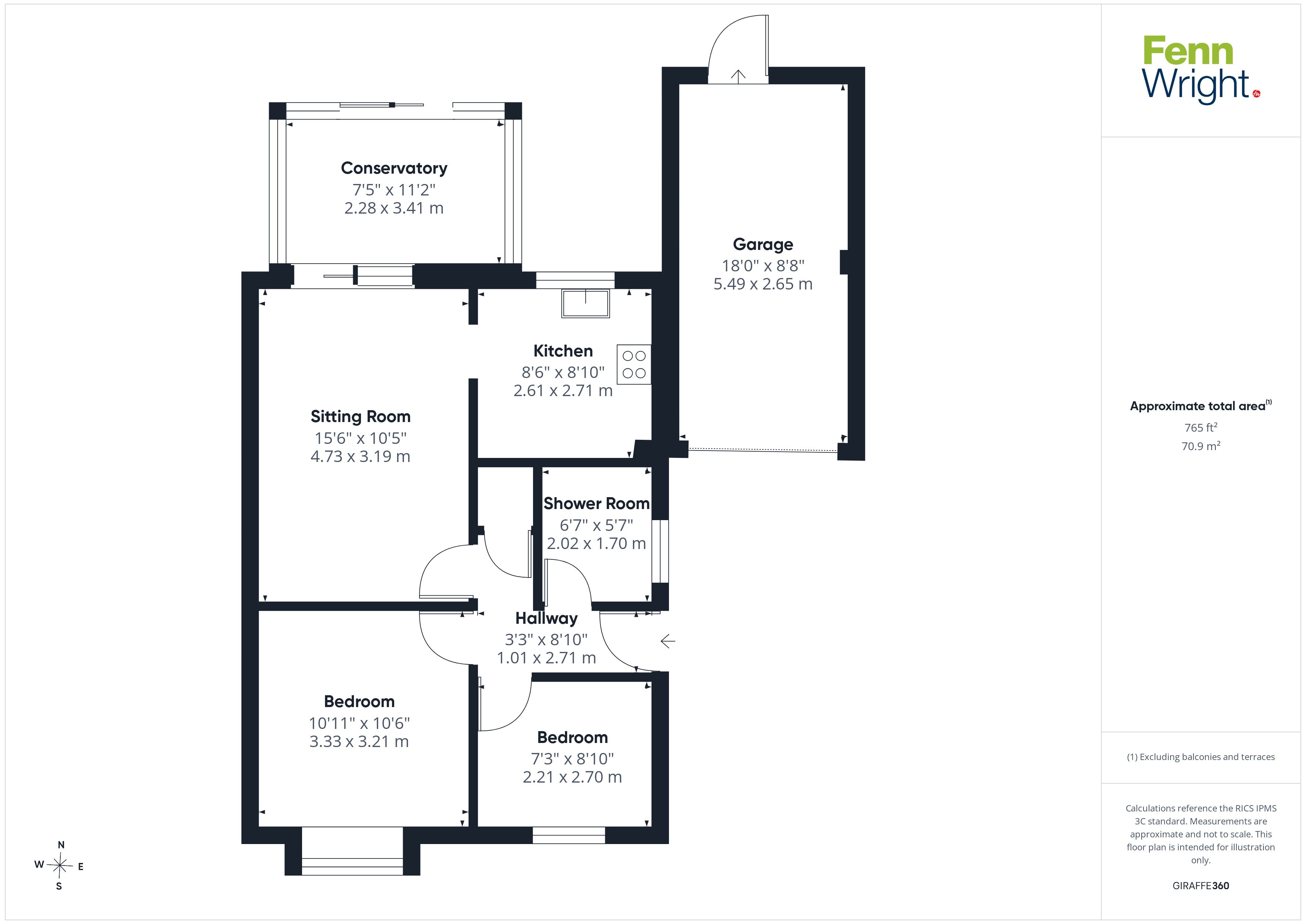 26, Grantchester Place, Ipswich floorplan