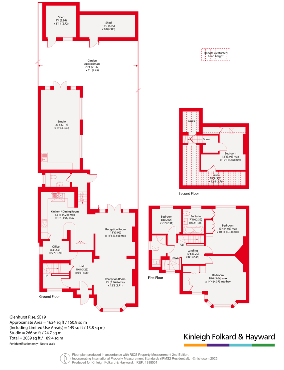 8, Glenhurst Rise, London floorplan