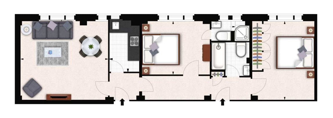 2 Bedrooms Flat to rent in Hill Street, Mayfair, London W1J
