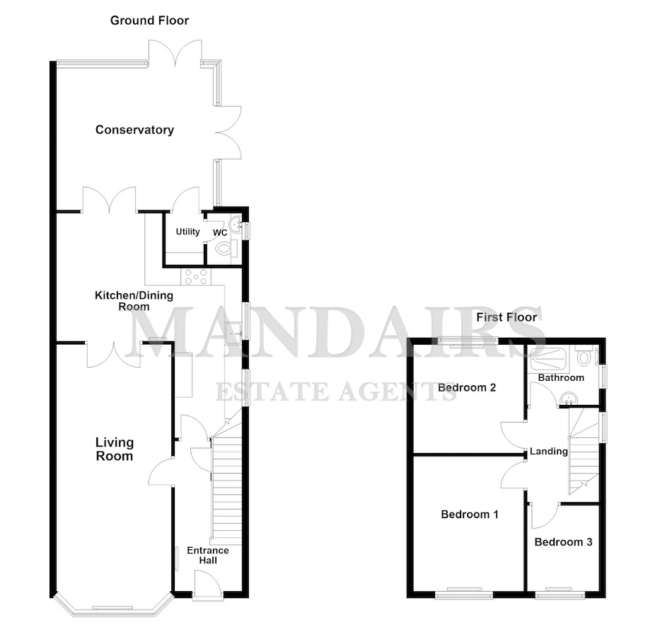 3 Southfields Drive, Peterborough floorplan