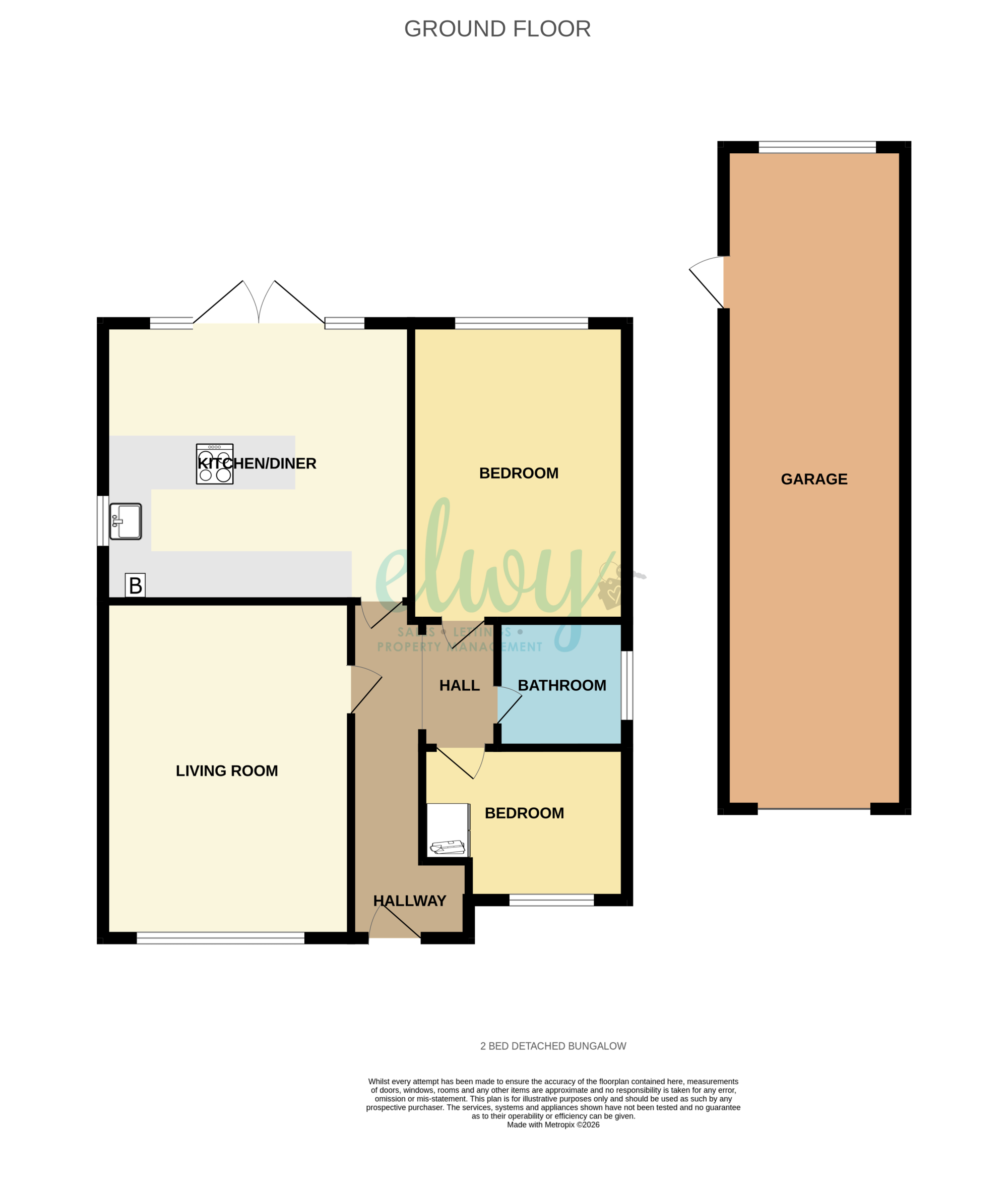 6, Bryn Hafod, Rhuddlan floorplan