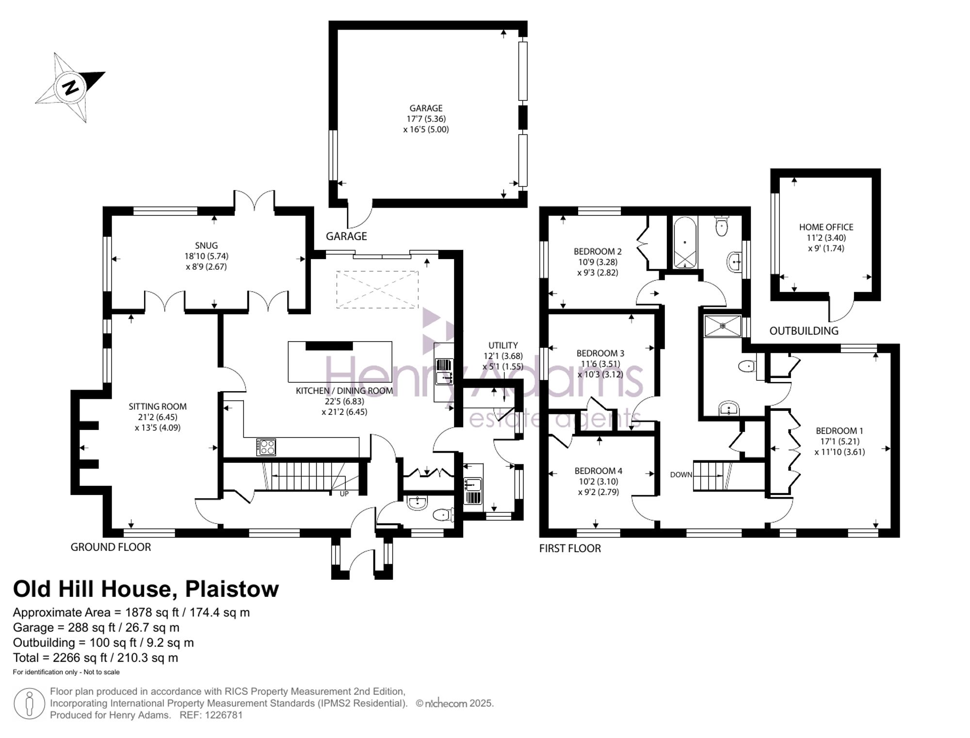 Old Hill House, Billingshurst floorplan