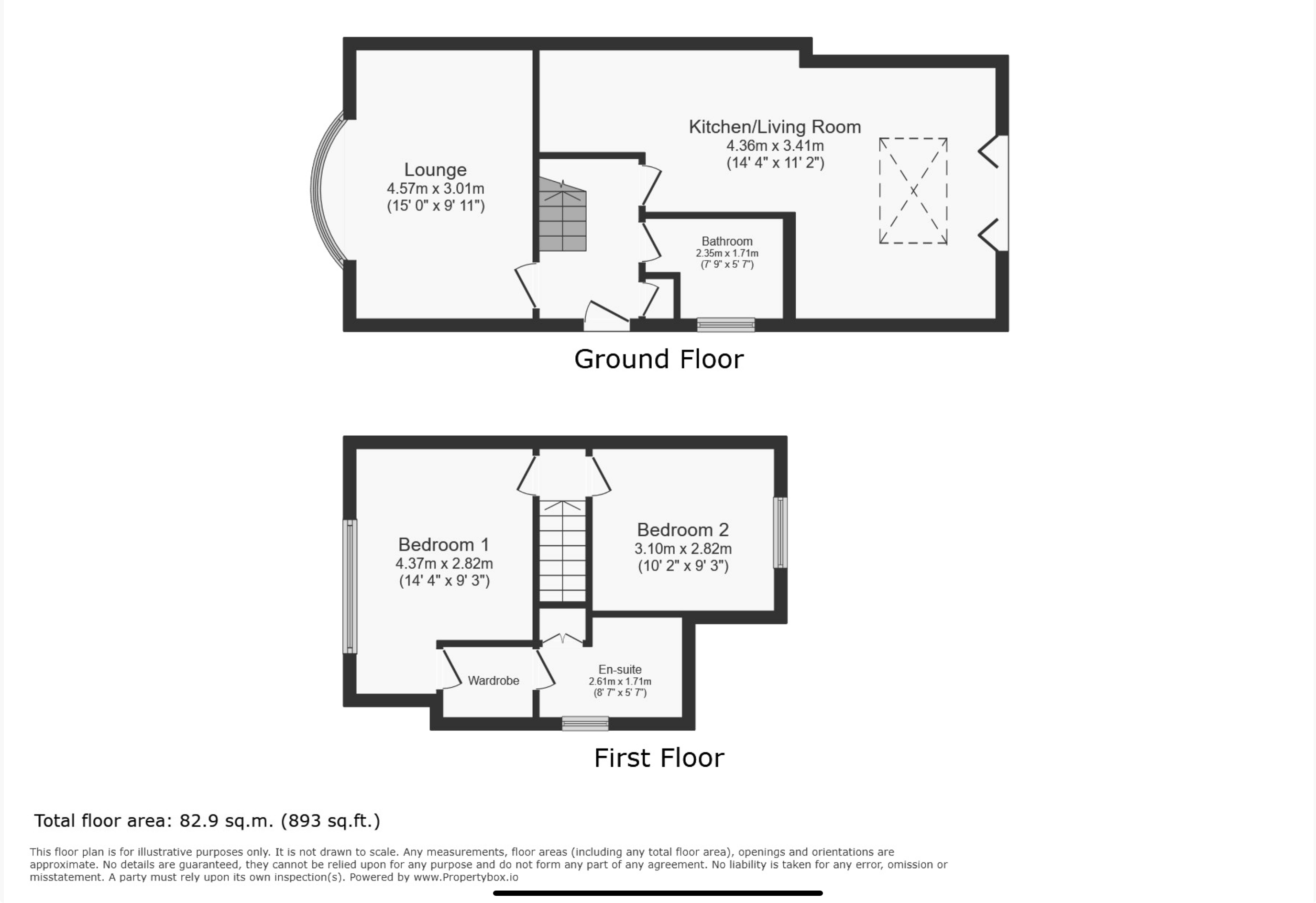 42, Thackeray Drive, Chester floorplan