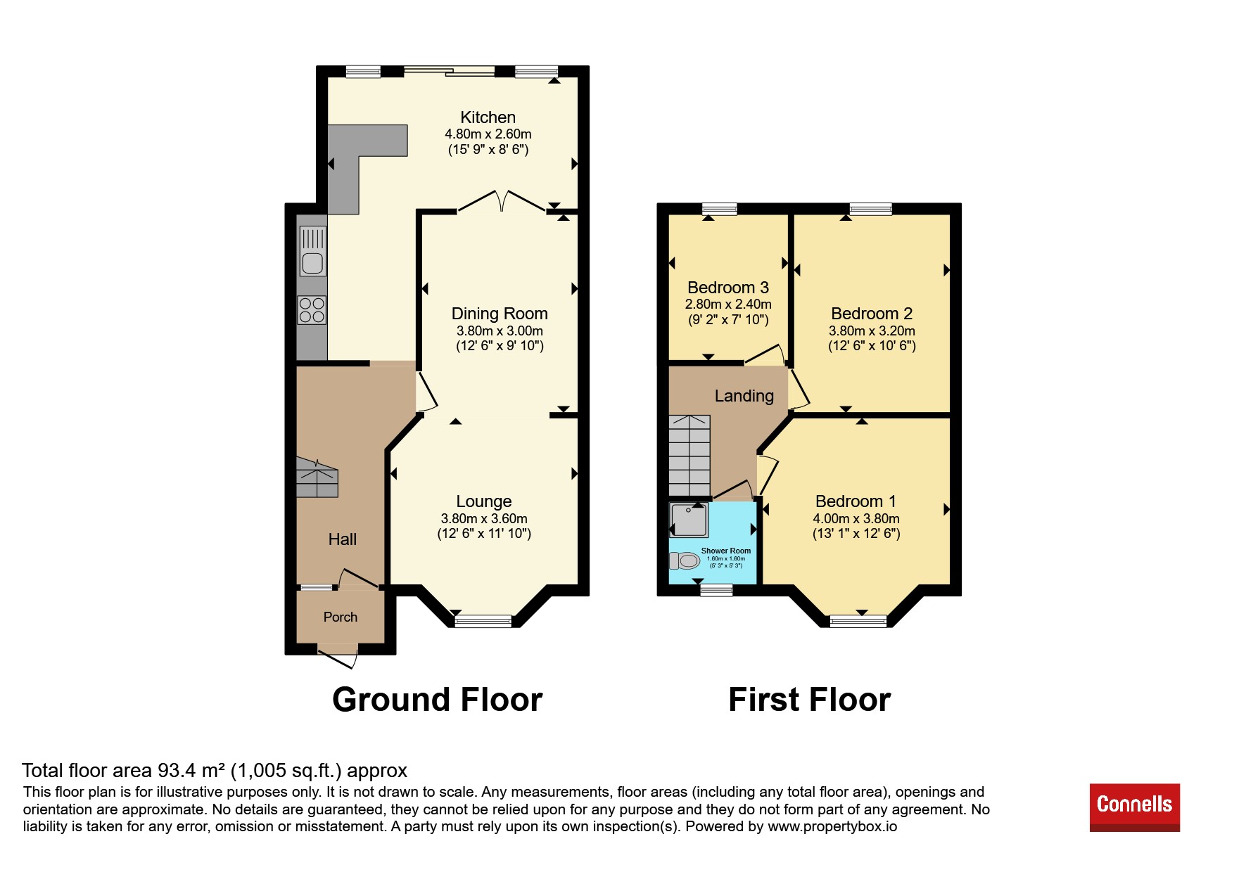 141, Runley Road, Luton floorplan