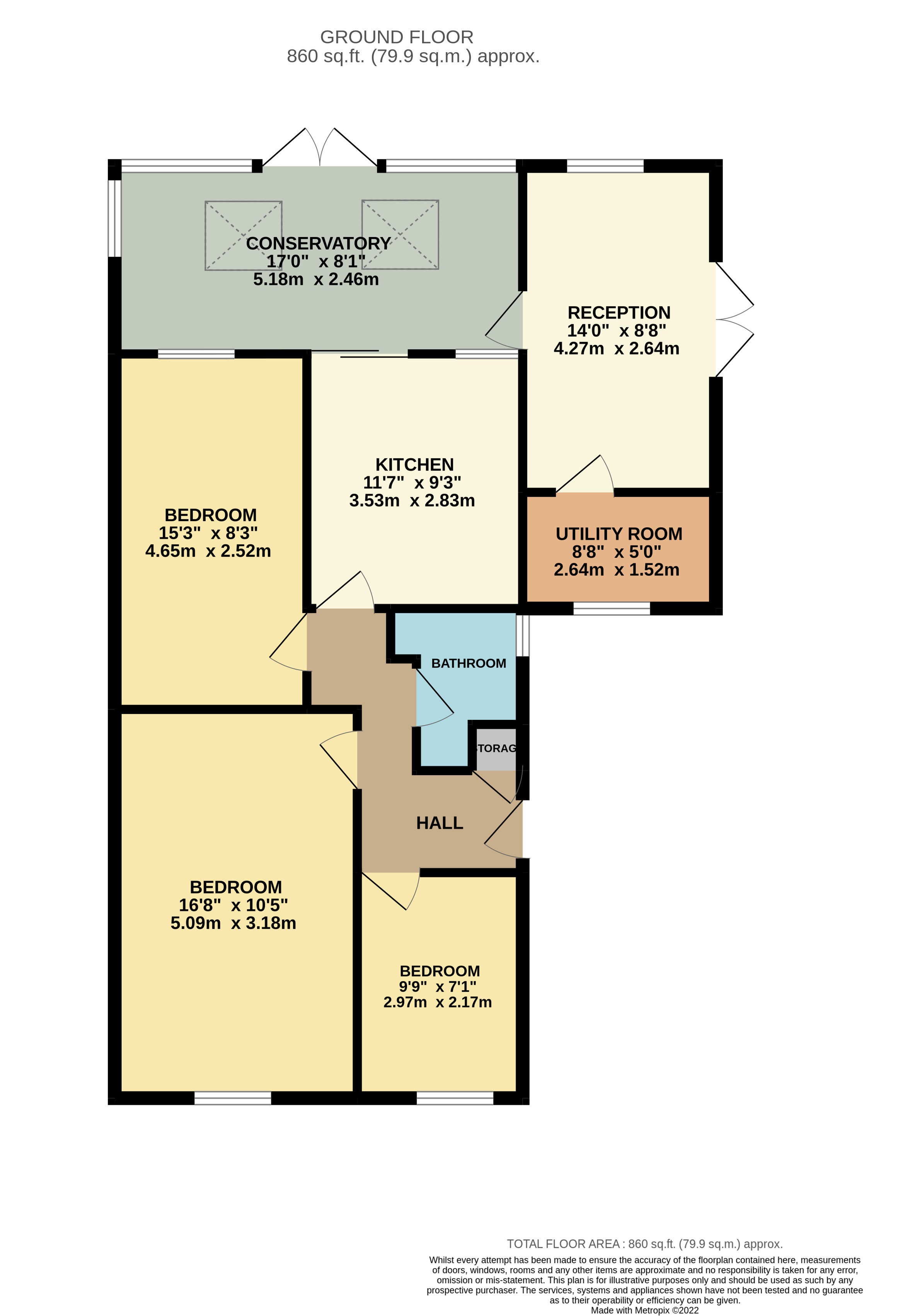 Spring Close, Ramsbottom, Bury, Greater Manchester BL0, 3 bedroom