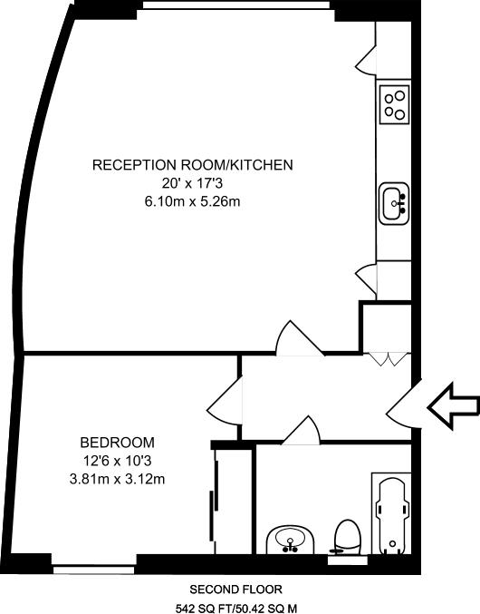 1 Bedrooms Flat to rent in All Souls Church, Loudoun Road, St John's Wood, London NW8