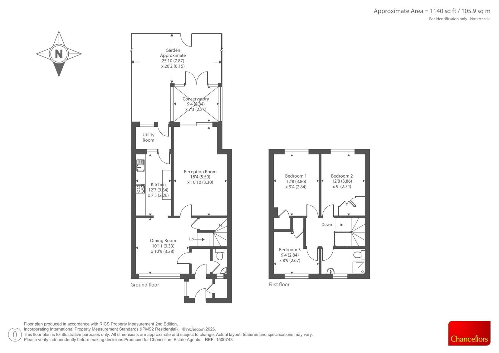 82, Cornish Road, Chipping Norton floorplan