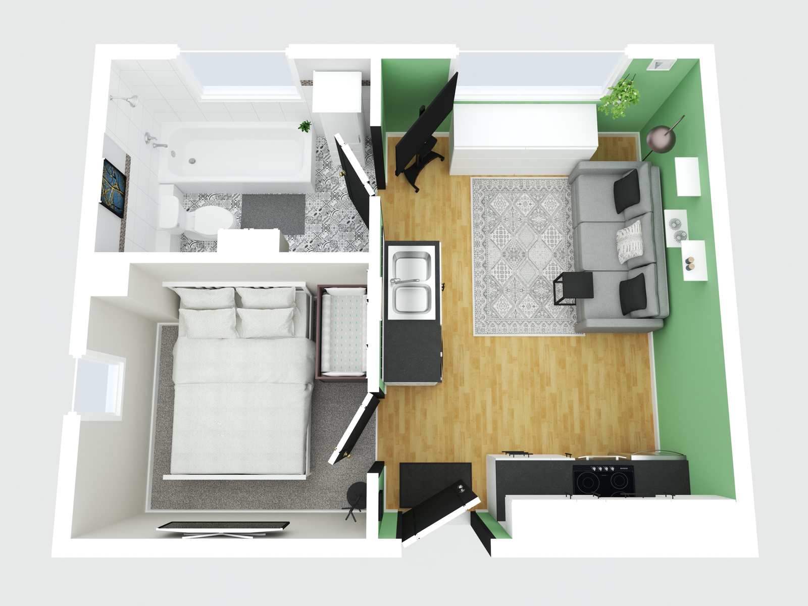 8, Windsor Gardens, Huntingdon floorplan