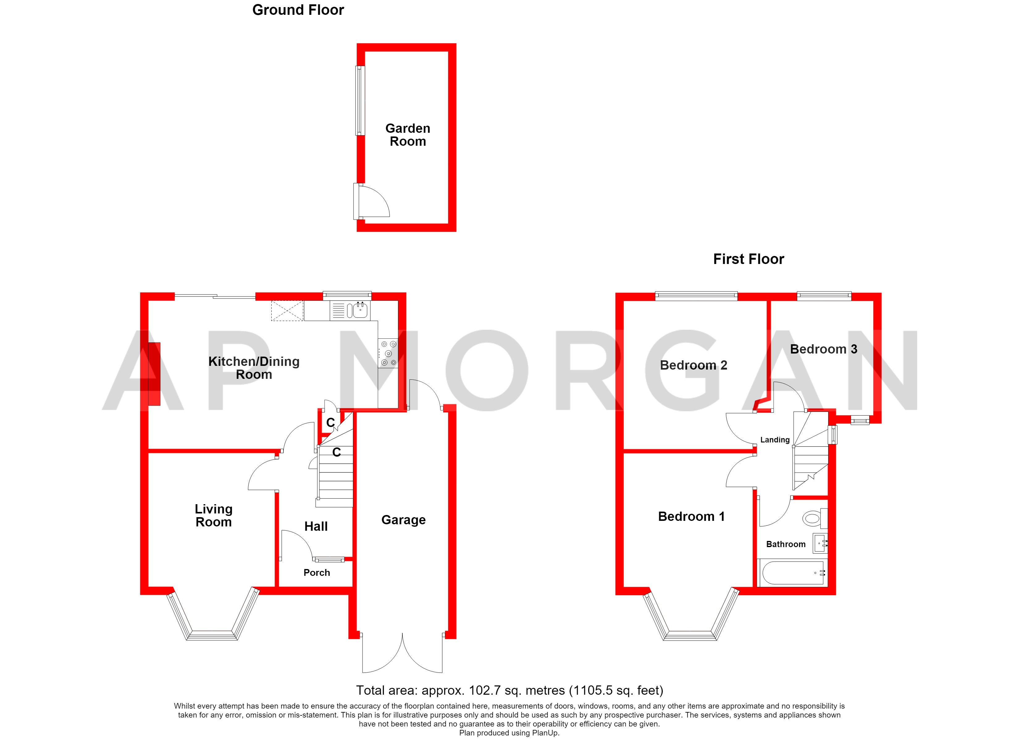 180, Scribers Lane, West Midlands floorplan