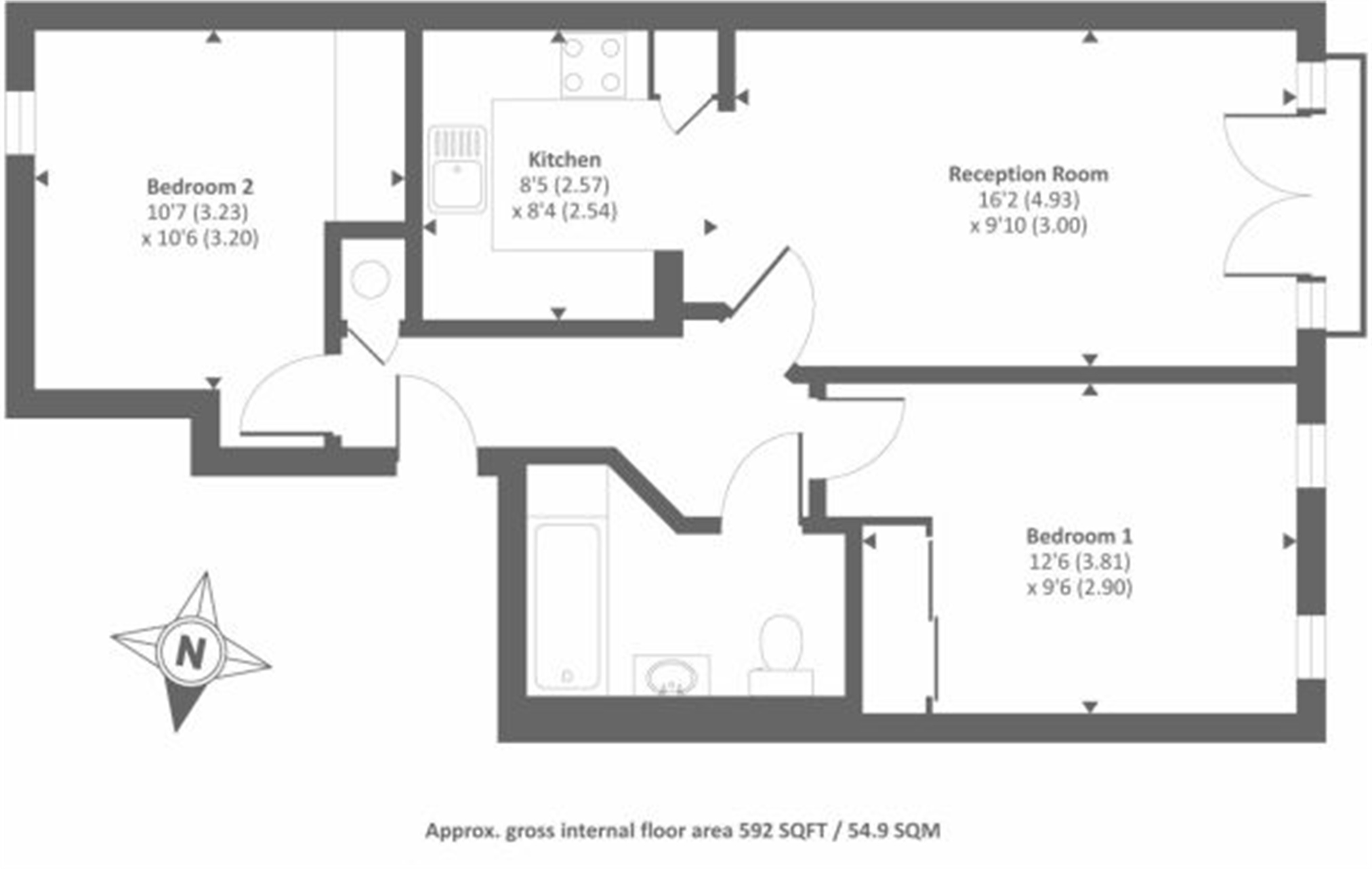 Cedar House, Frimley floorplan
