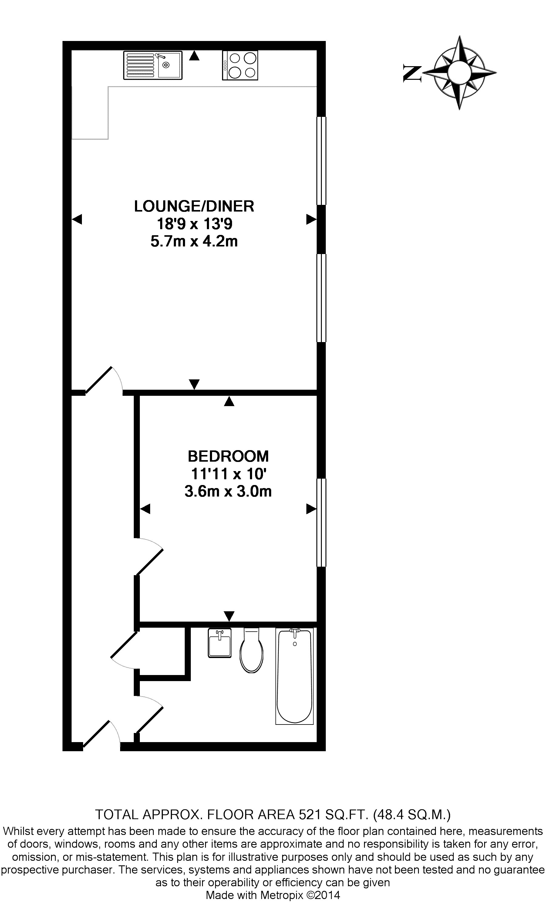 1 Bedrooms Flat to rent in Redcross Way, London SE1