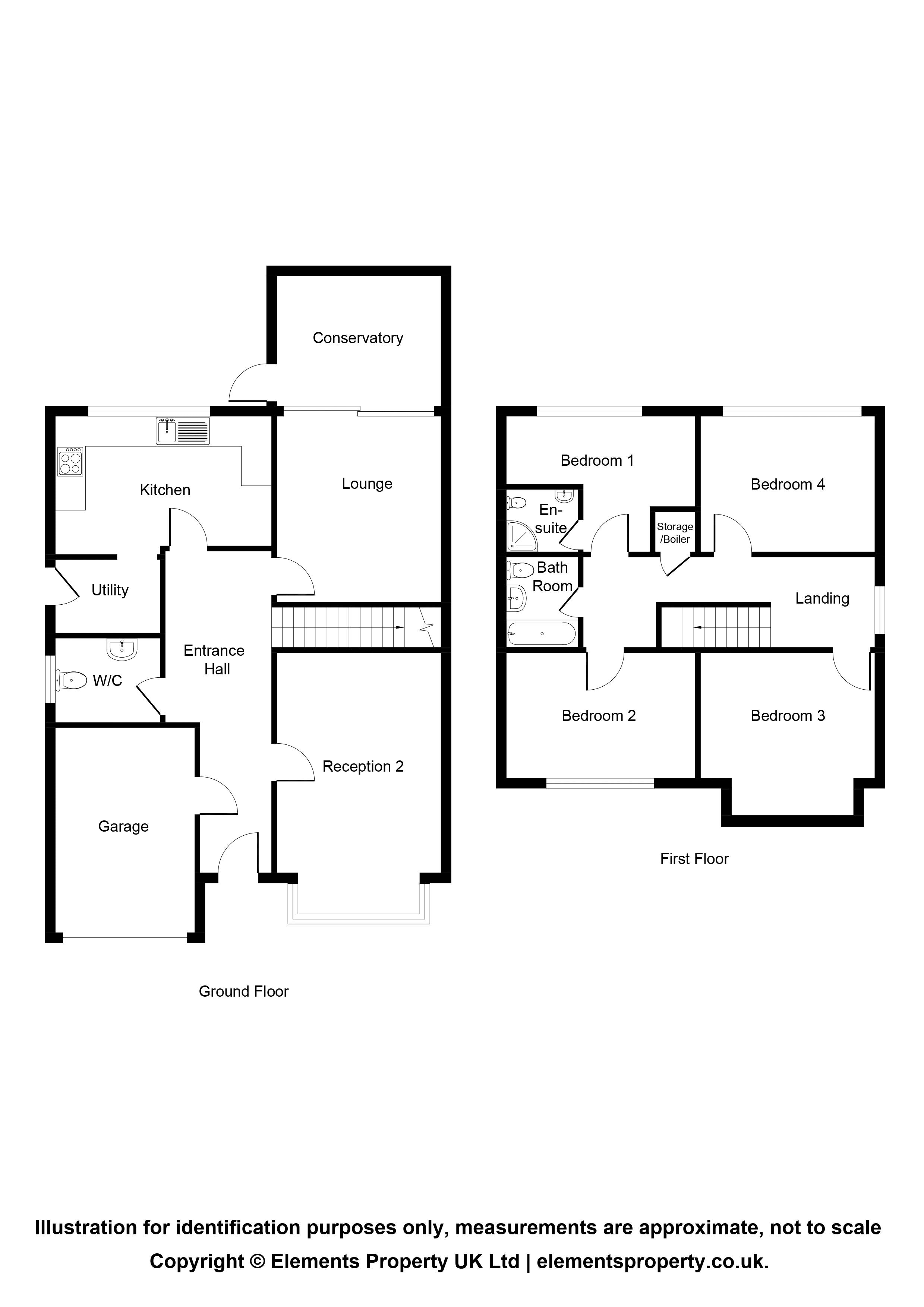 4 Bedrooms Detached house for sale in Tameton Close, Luton LU2