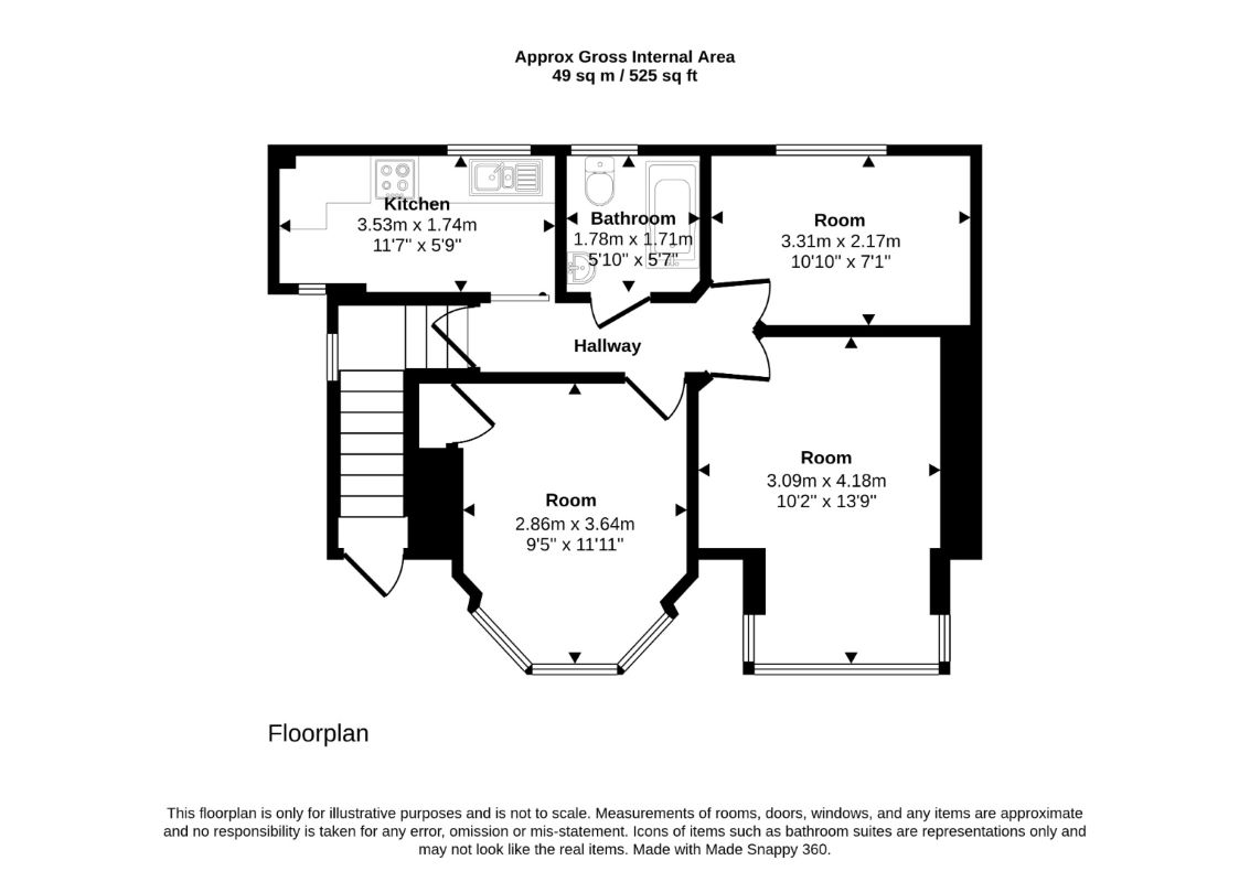 20A, Hayland Close, London floorplan