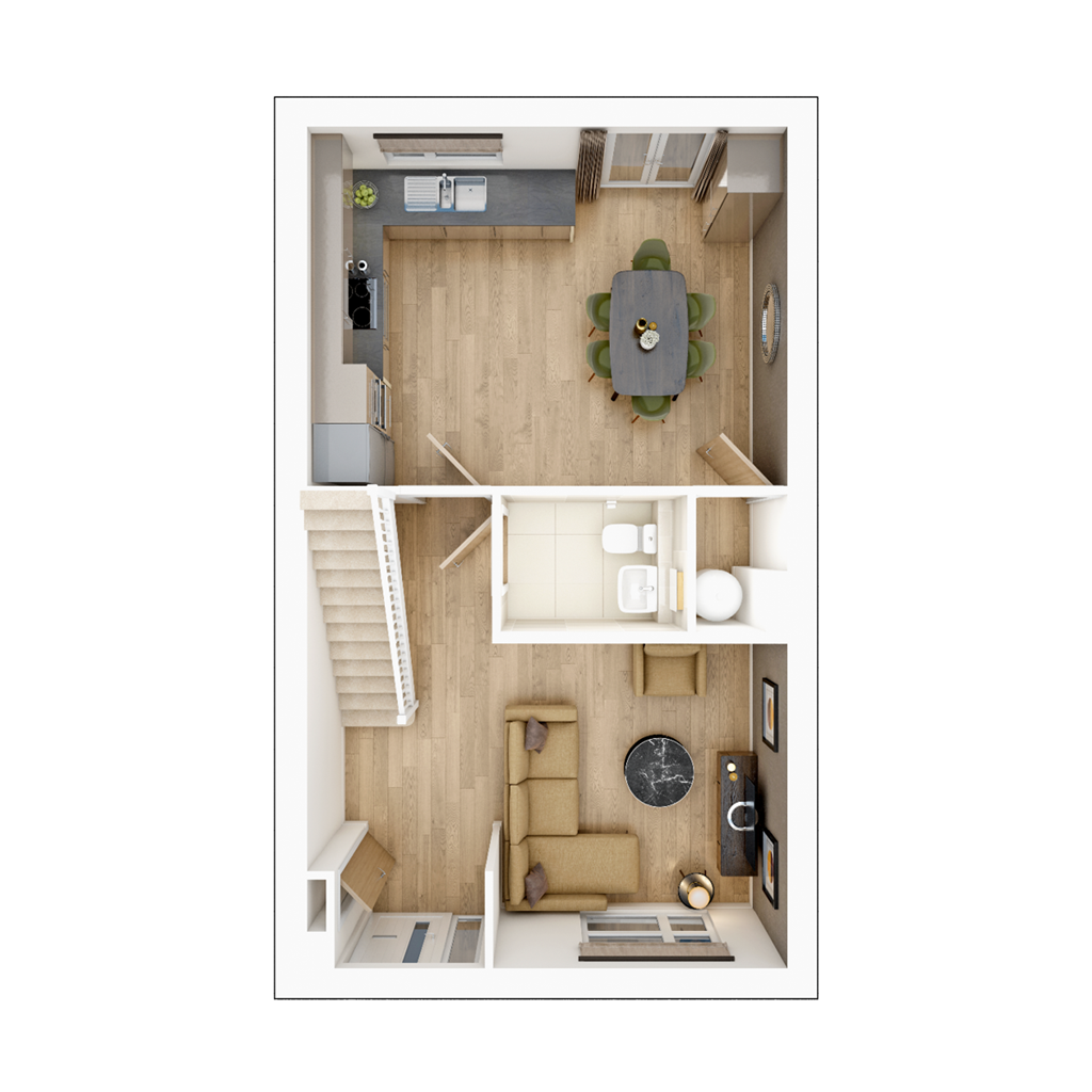 The Eynsford - Plot 199, Morwick Springs, Leeds Road, Leeds floorplan