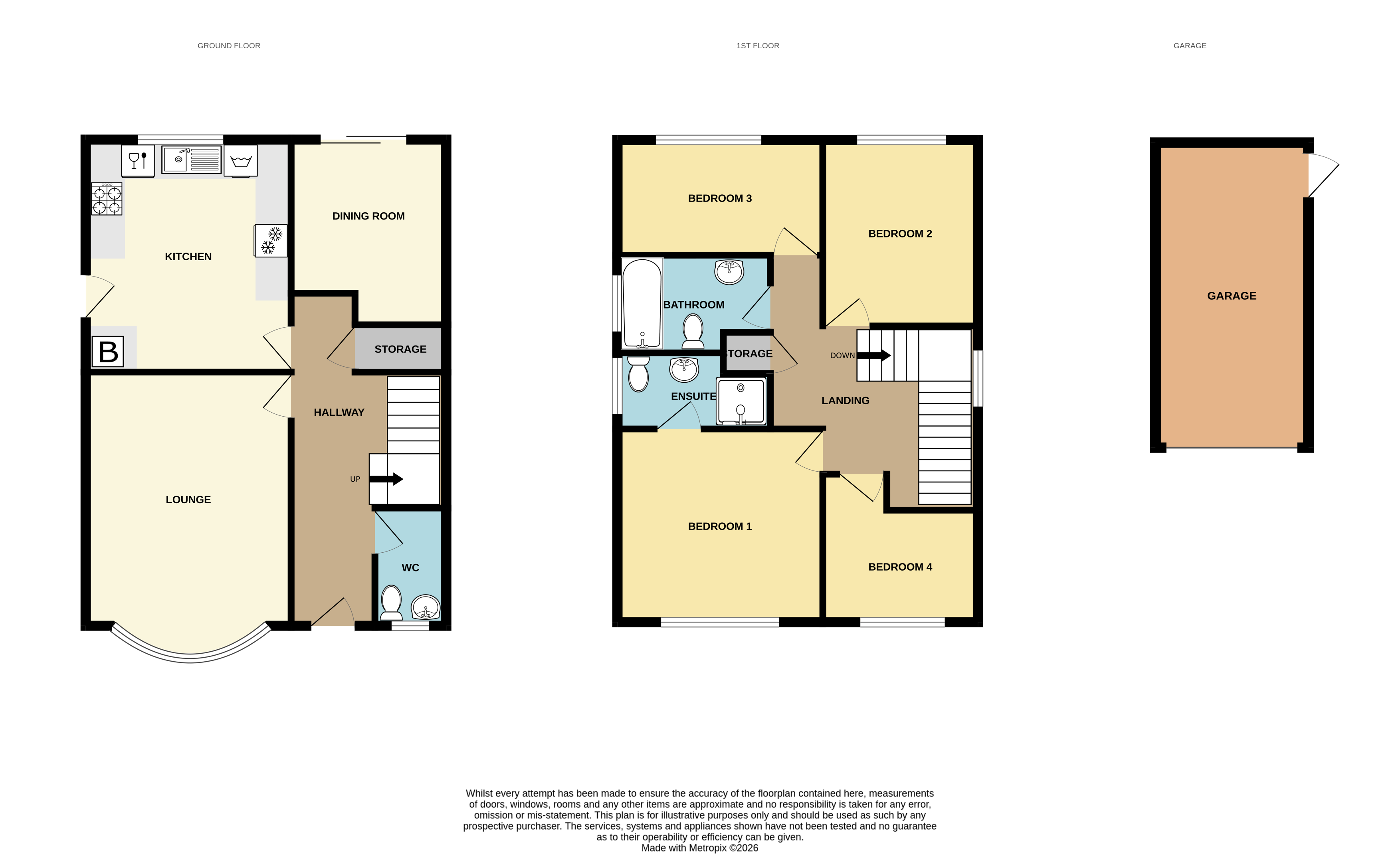 34, Fairclough Road, Thornton-cleveleys floorplan