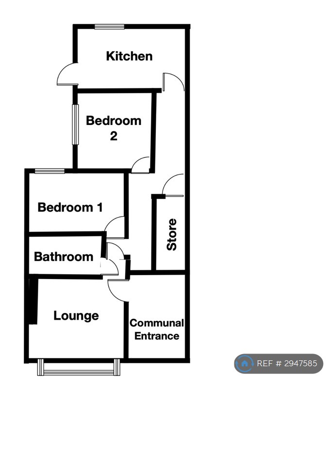 St Edmunds Avenue Porthill, Newcastle Under Lyme floorplan