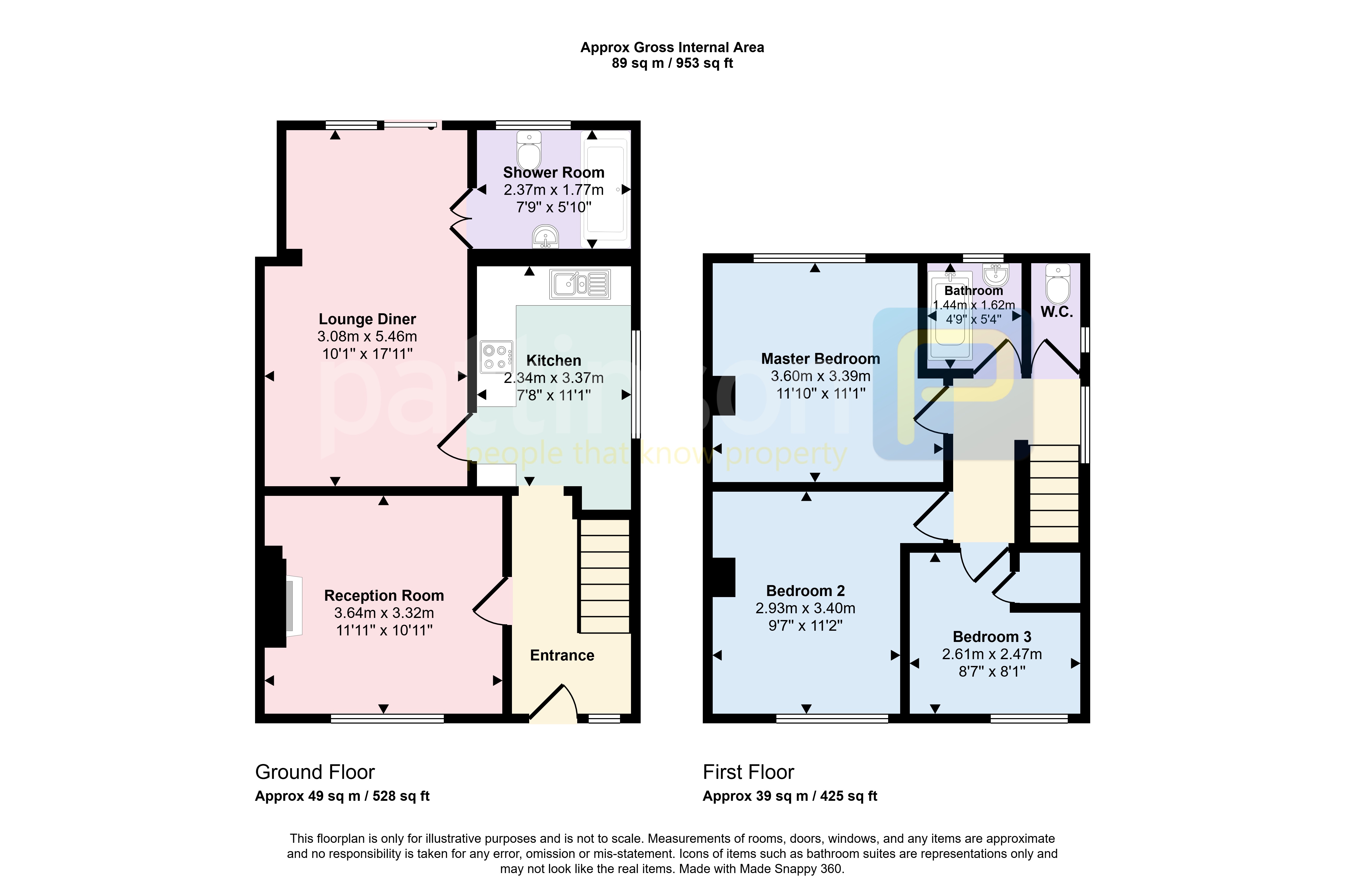 54, Kipling Avenue, Boldon Colliery floorplan