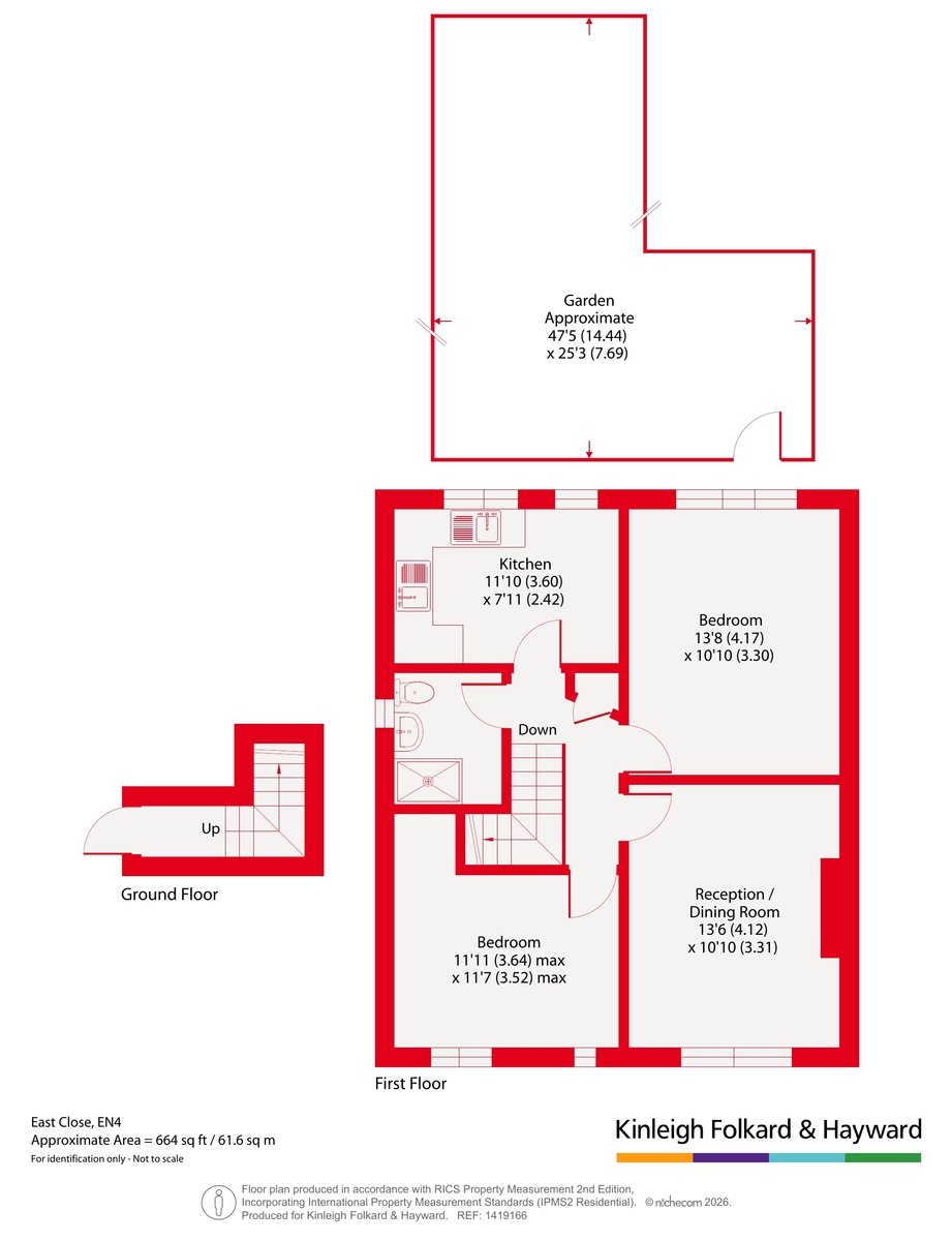 5, East Close, Barnet floorplan