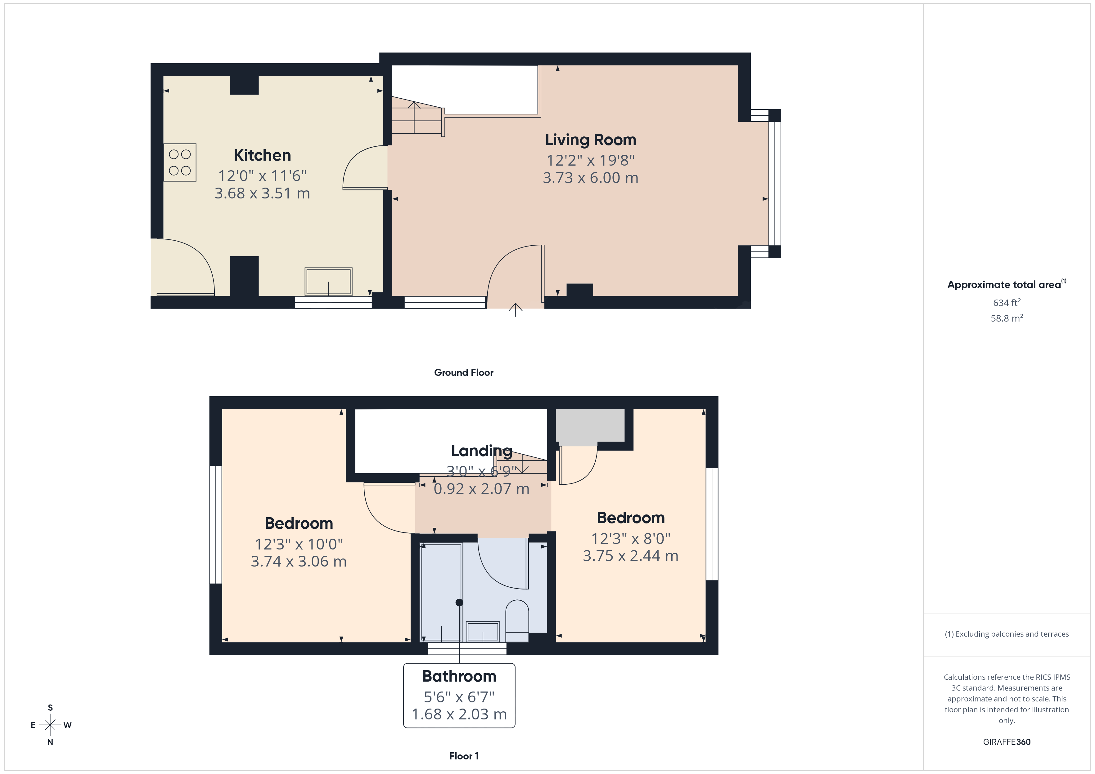 1, Belvedere Close, Doncaster floorplan