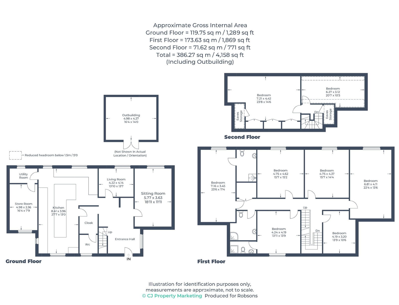 Chez Nous, Park Avenue, Rickmansworth floorplan