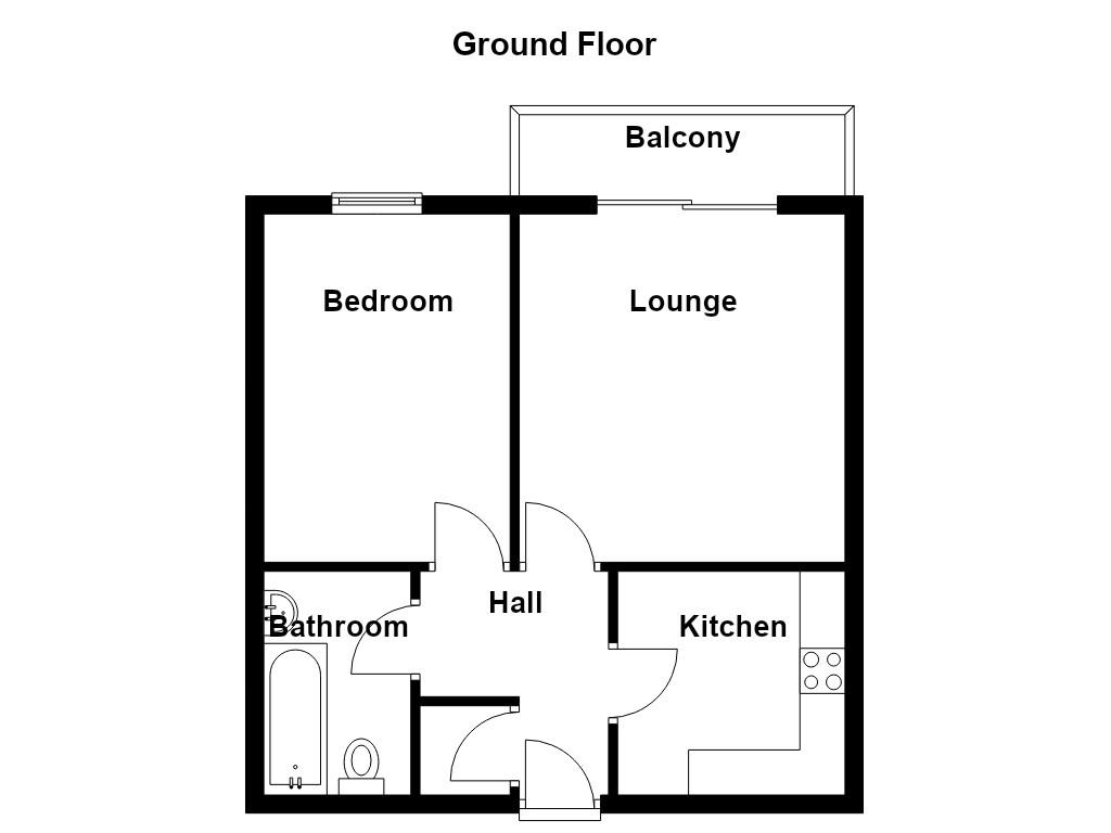 Flat 90 Victoria Wharf, Britannia Drive, Preston floorplan