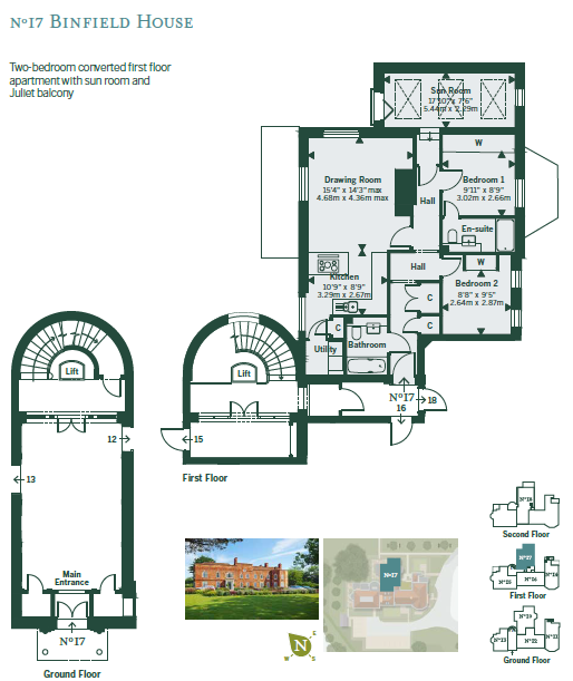 No.17 Binfield House,, Binfield House, Bracknell floorplan