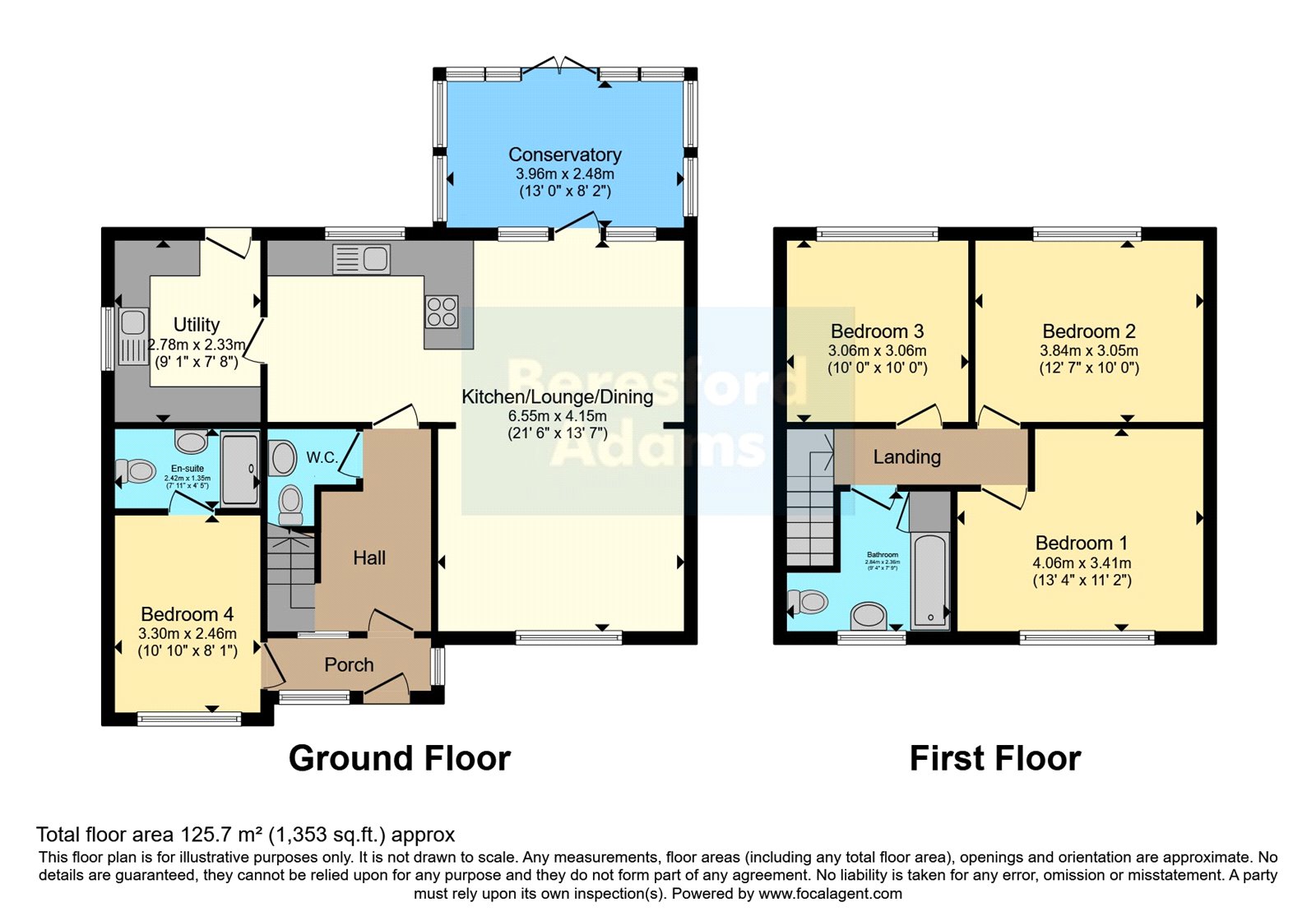 10, Tir Estyn, Conwy floorplan