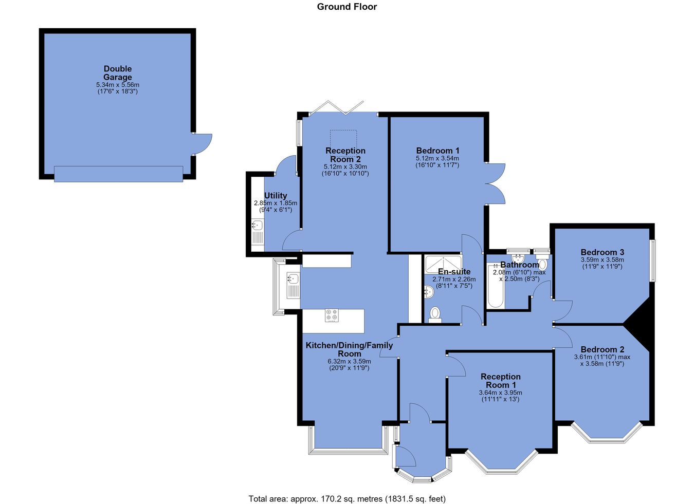 Holly Bank, Chorley Old Road, Bolton floorplan