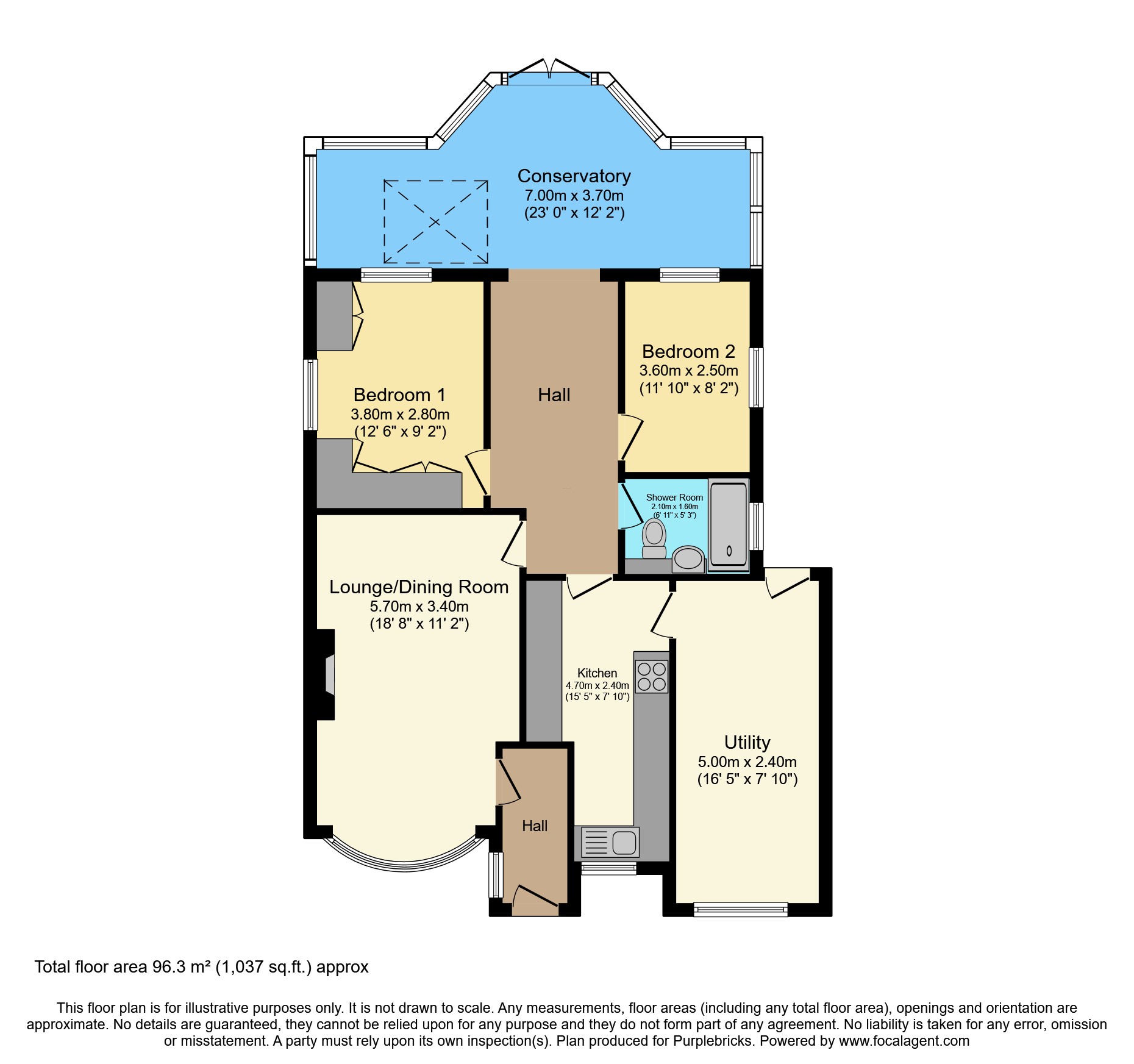 50, Avebury Drive, Washington floorplan