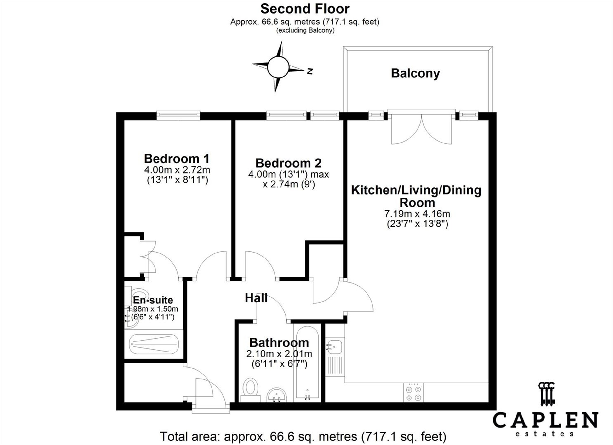 9 Thomas Court, New Mossford Way, Ilford floorplan