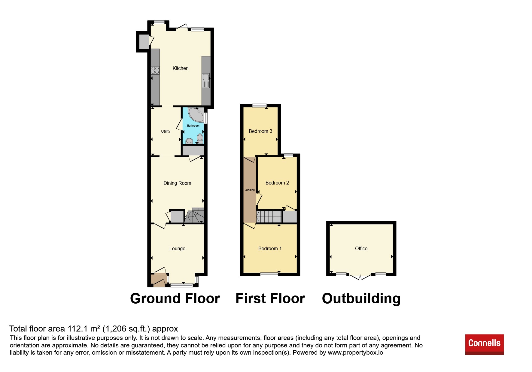 62, Bamford Road, Wolverhampton floorplan