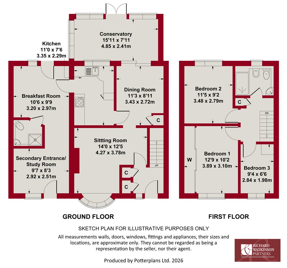 33, Beckingthorpe Drive, Bottesford floorplan