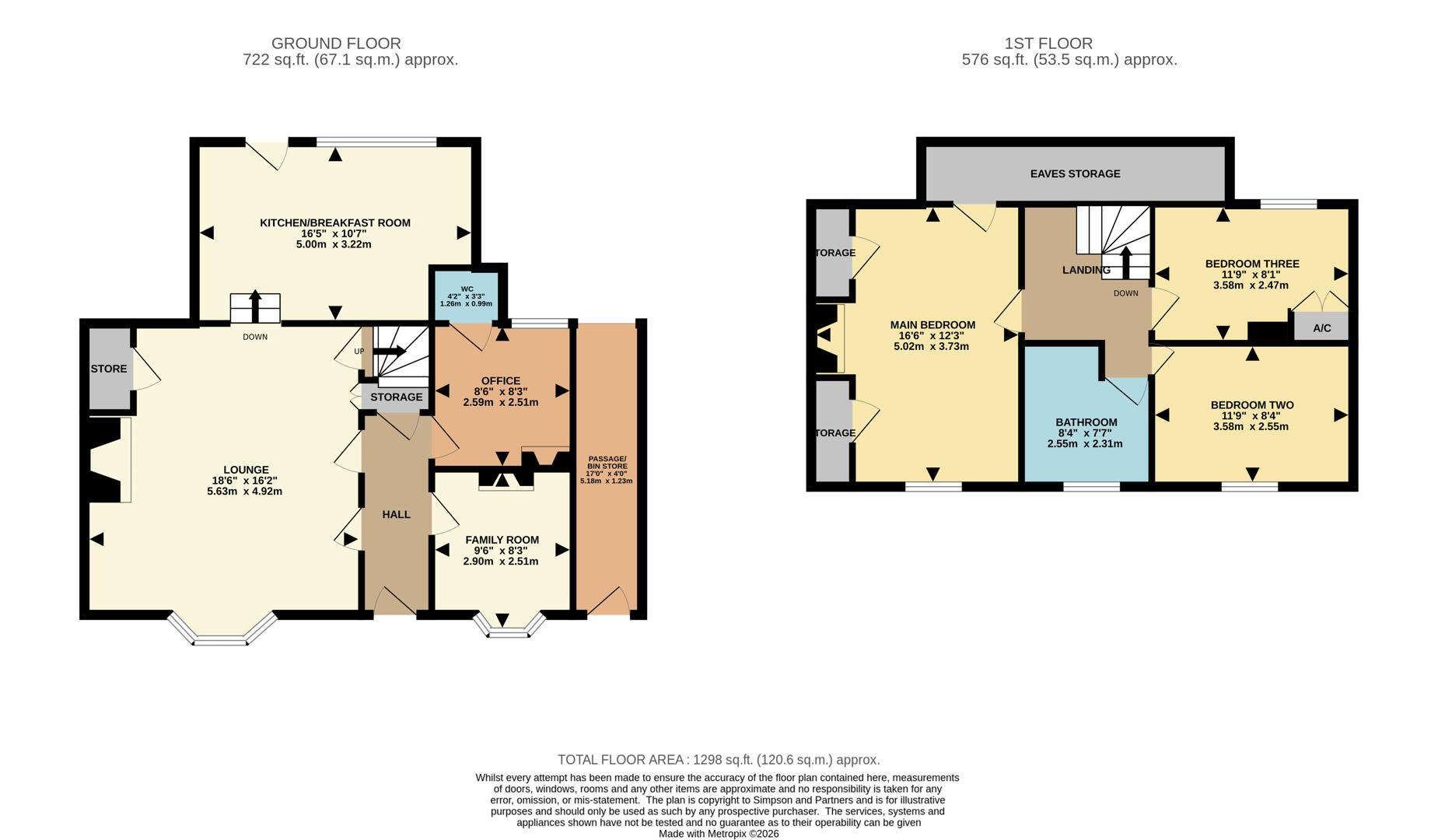 28, East Street, Huntingdon floorplan