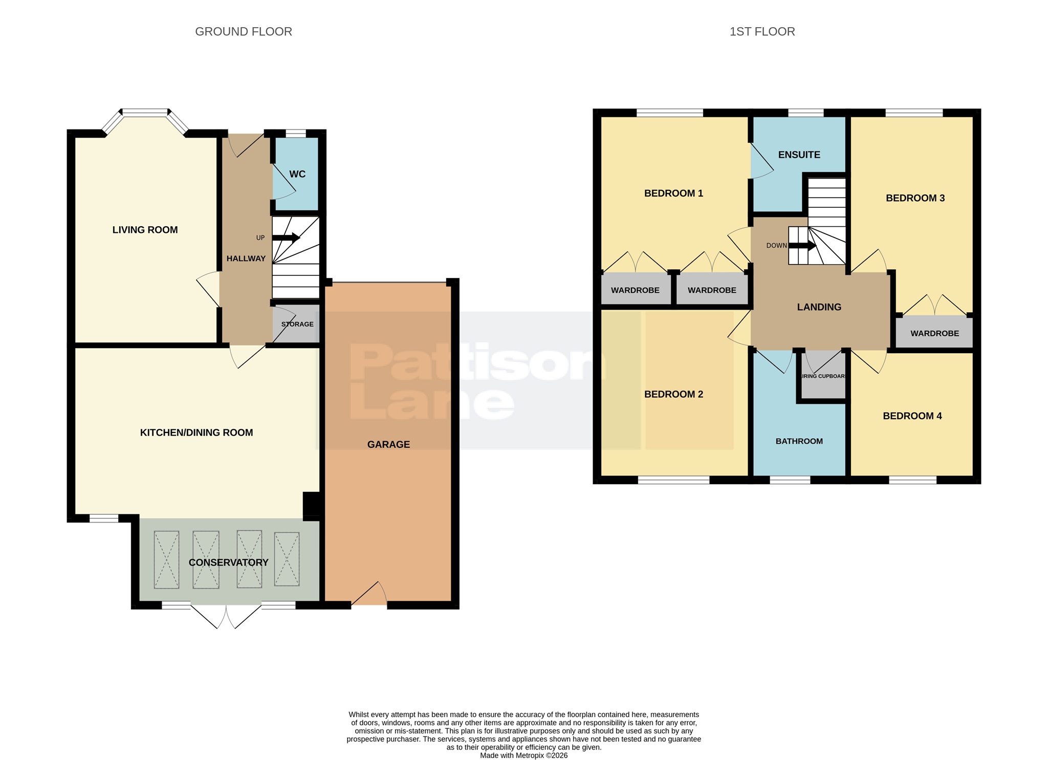 8, Orchard Close, Kettering floorplan