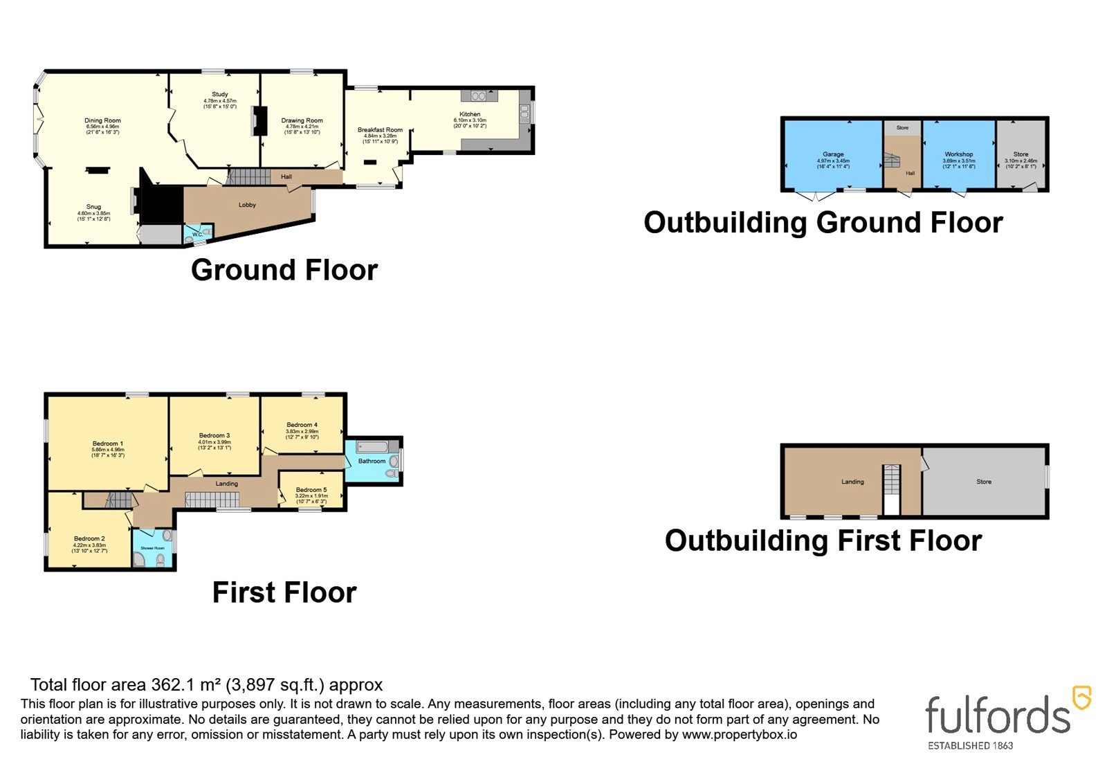 The Fernery,, High Street, Cullompton floorplan