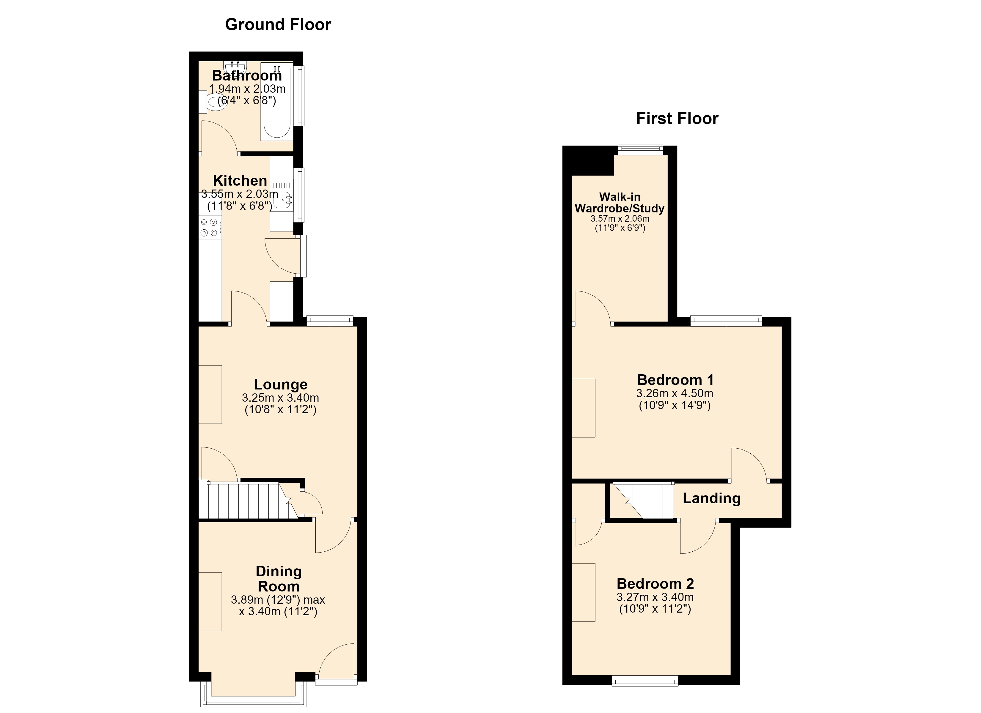 72, Maas Road, Birmingham floorplan