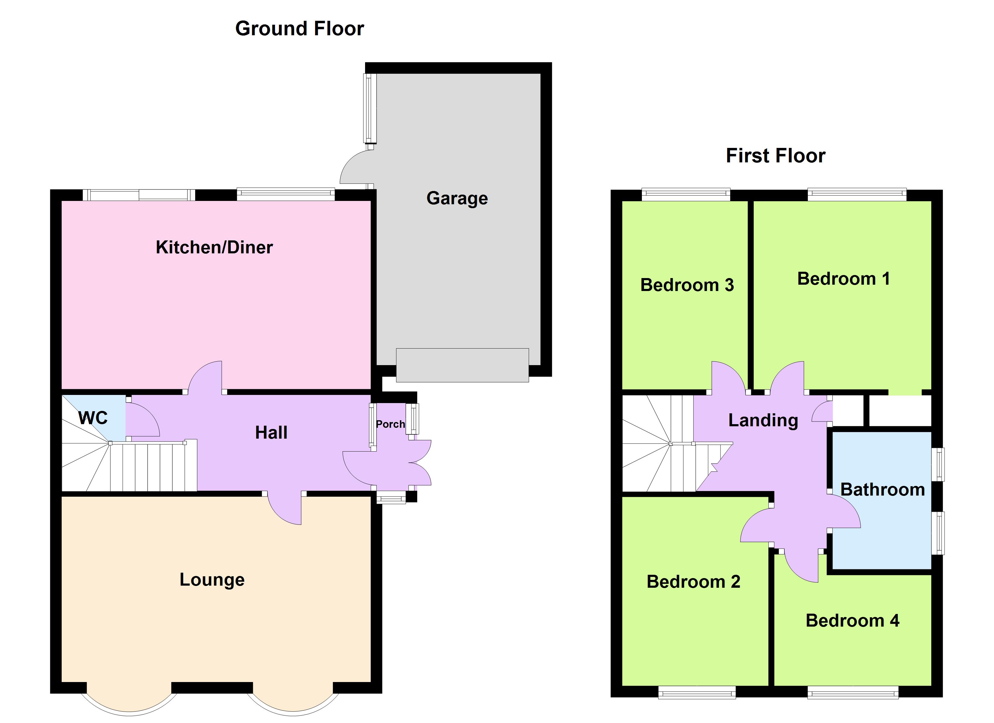 4 Bedrooms Link-detached house for sale in Welcombe Drive, Sutton Coldfield B76