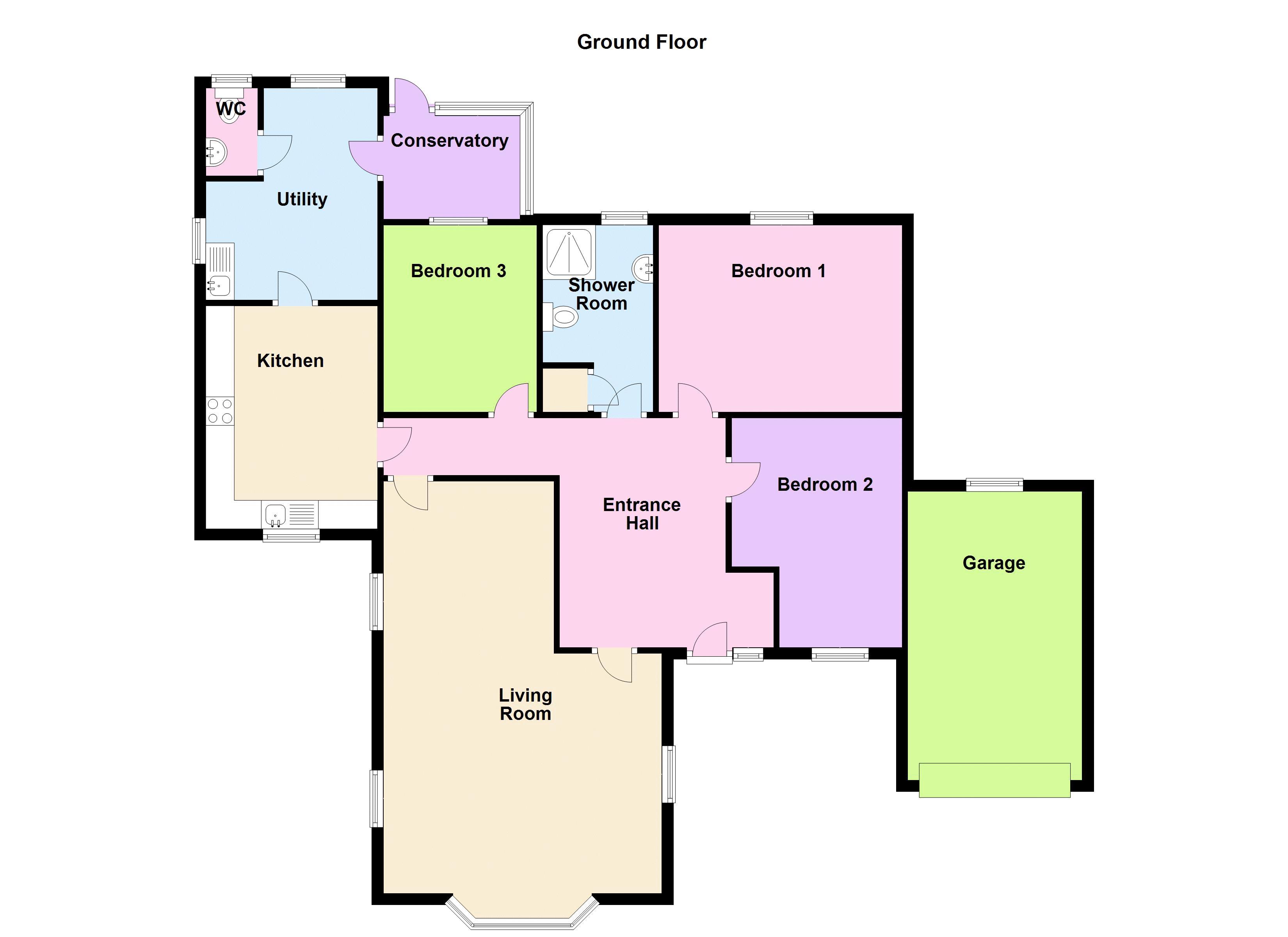 3 bed detached bungalow for sale in Ferry Road East, BarrowUponHumber