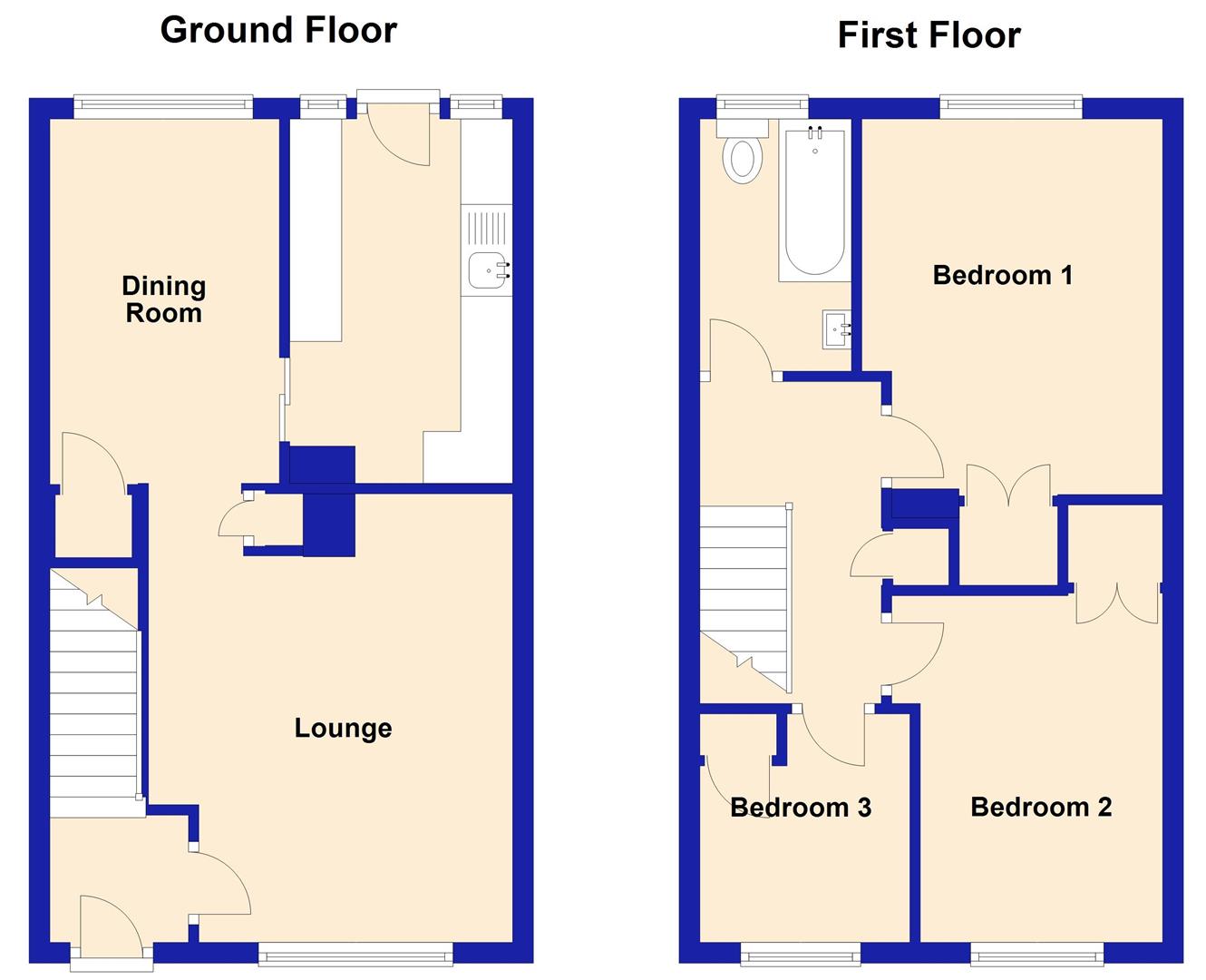 Perowne Way, Sandown PO36, 3 bedroom end terrace house for sale