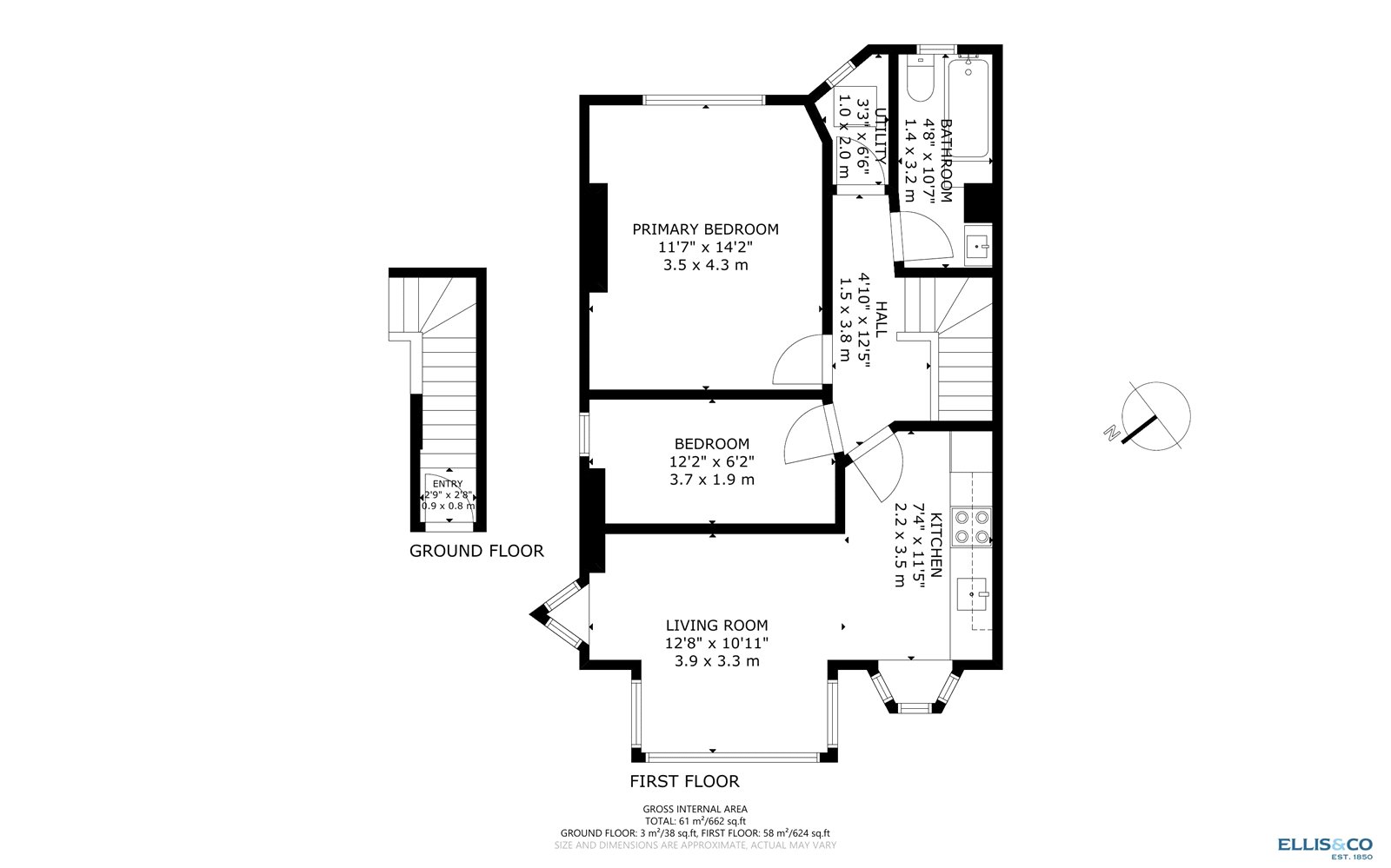 33A, Park Chase, Wembley floorplan