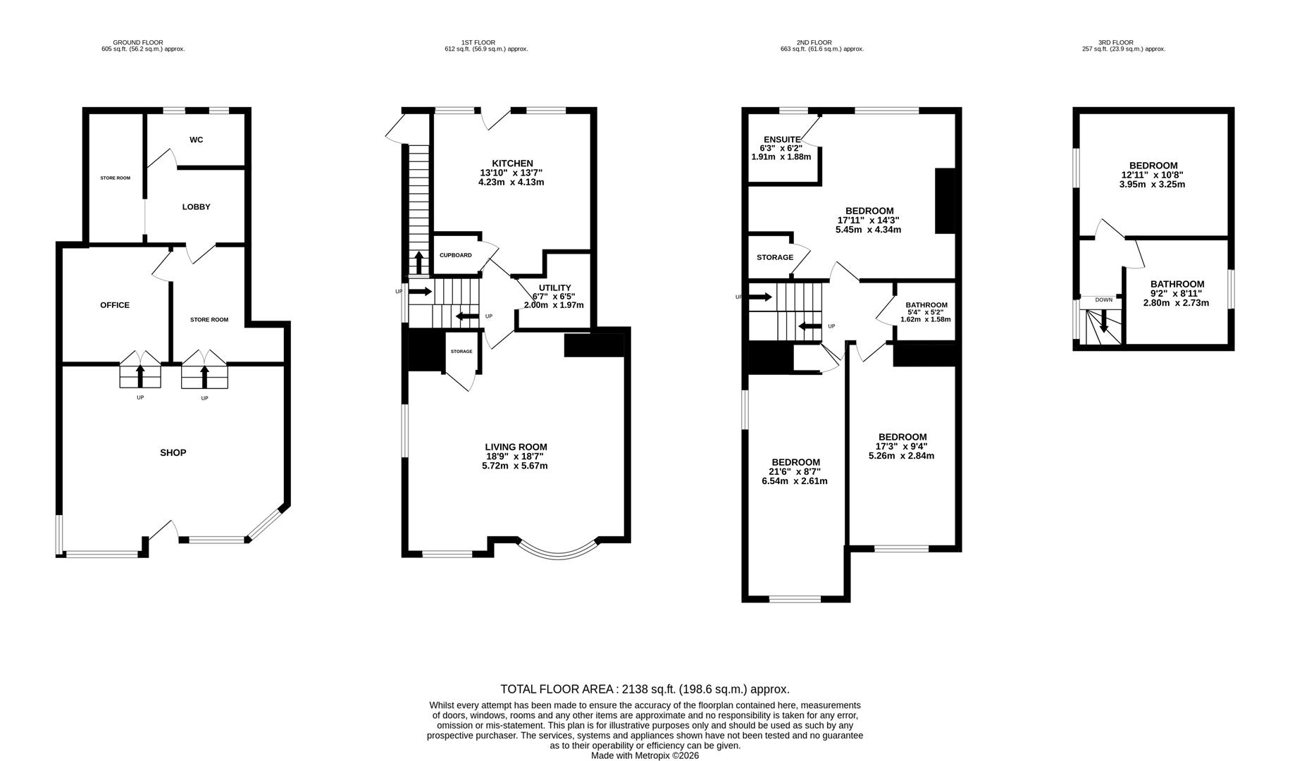 66, High Street, Hastings floorplan