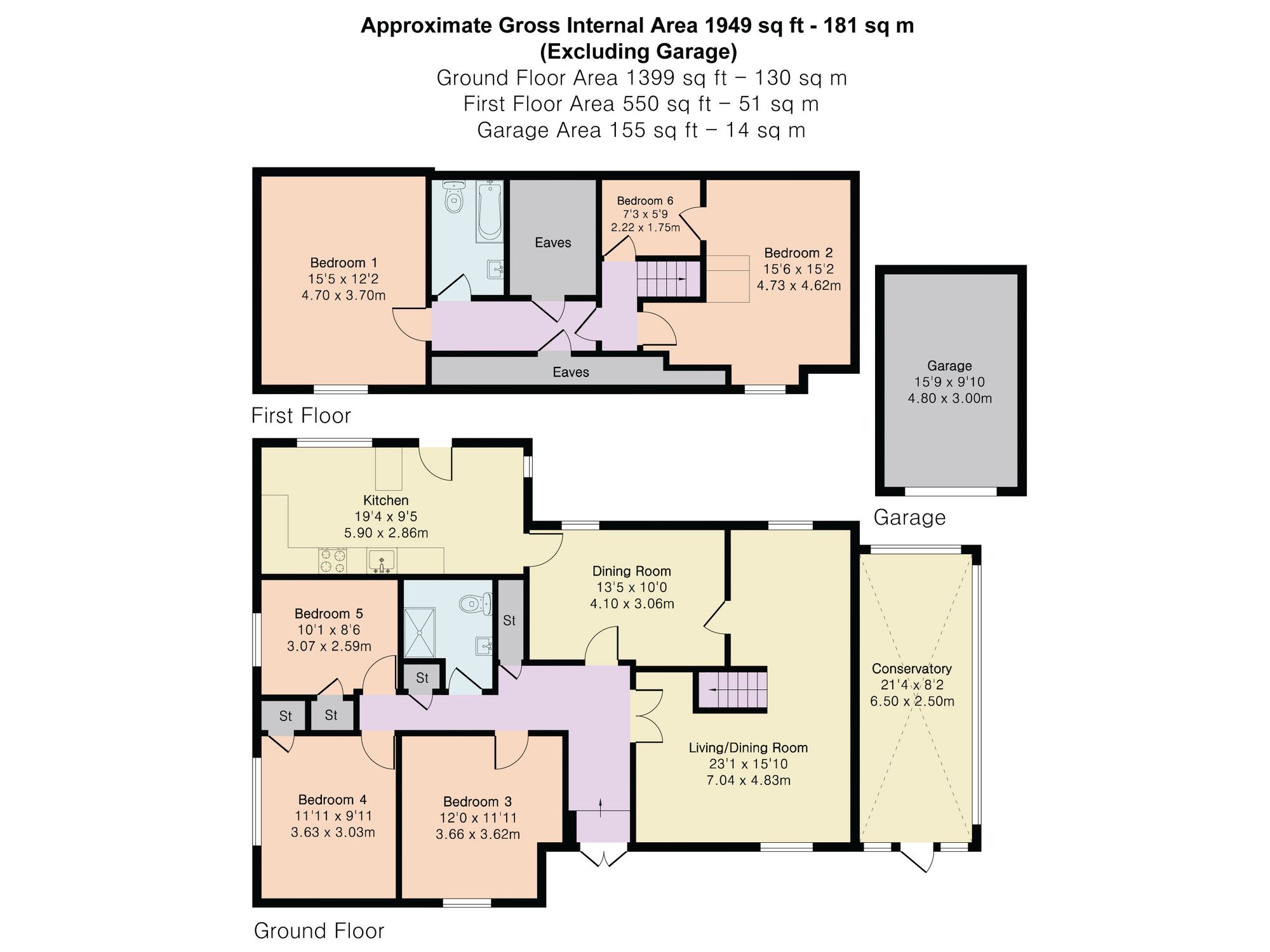 Meersbrook Toppesfield Close, Ipswich floorplan