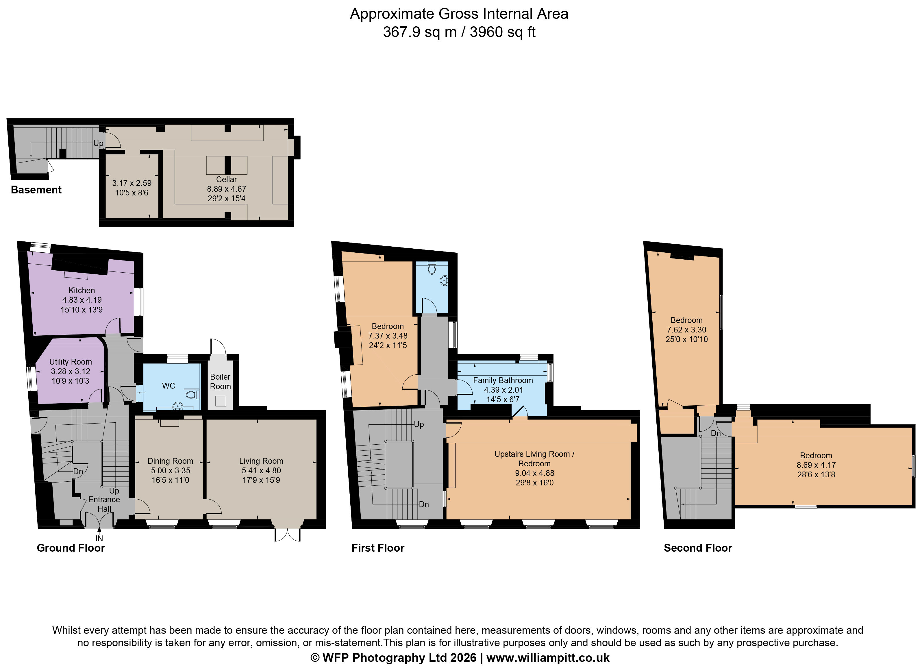 Howards House, 97, King Street, Norfolk floorplan