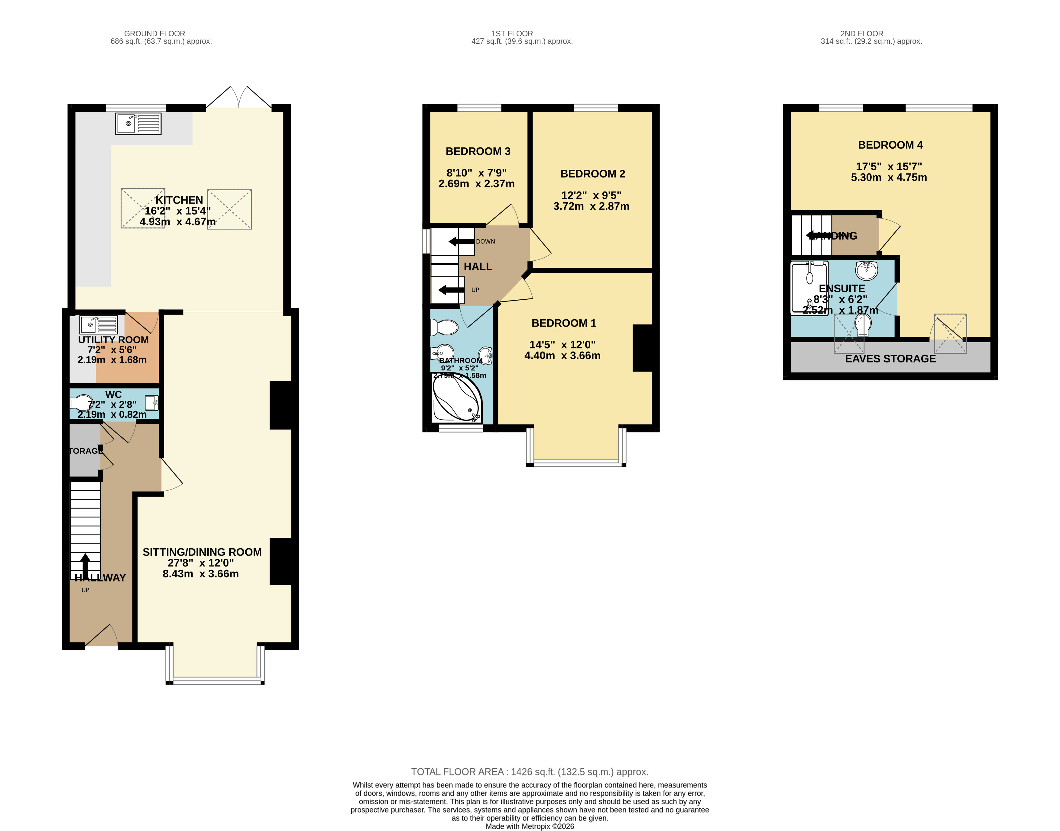 25, Bute Road, Barkingside floorplan